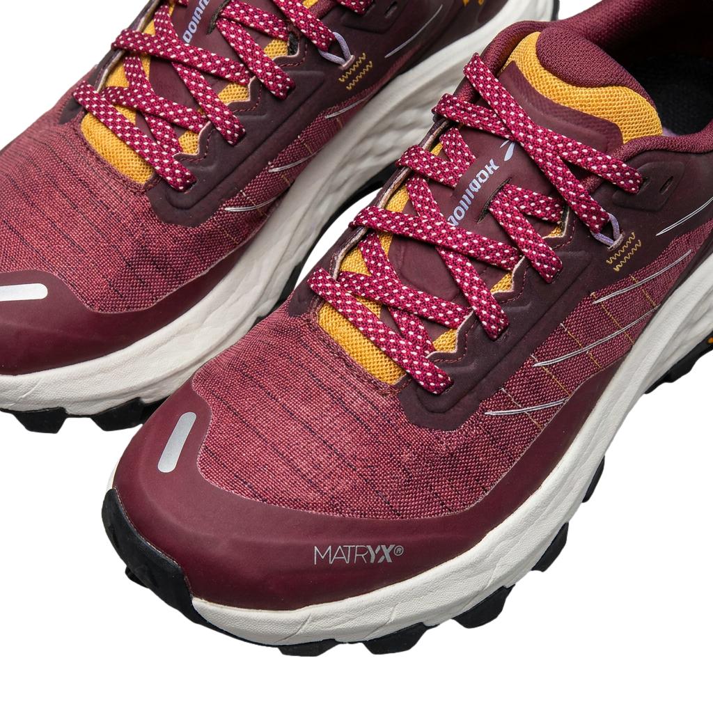 Tênis Trail Unissex Trekking Salomon Evadict Mt Cushion 2 Vermelho e Bordô - 36 BR