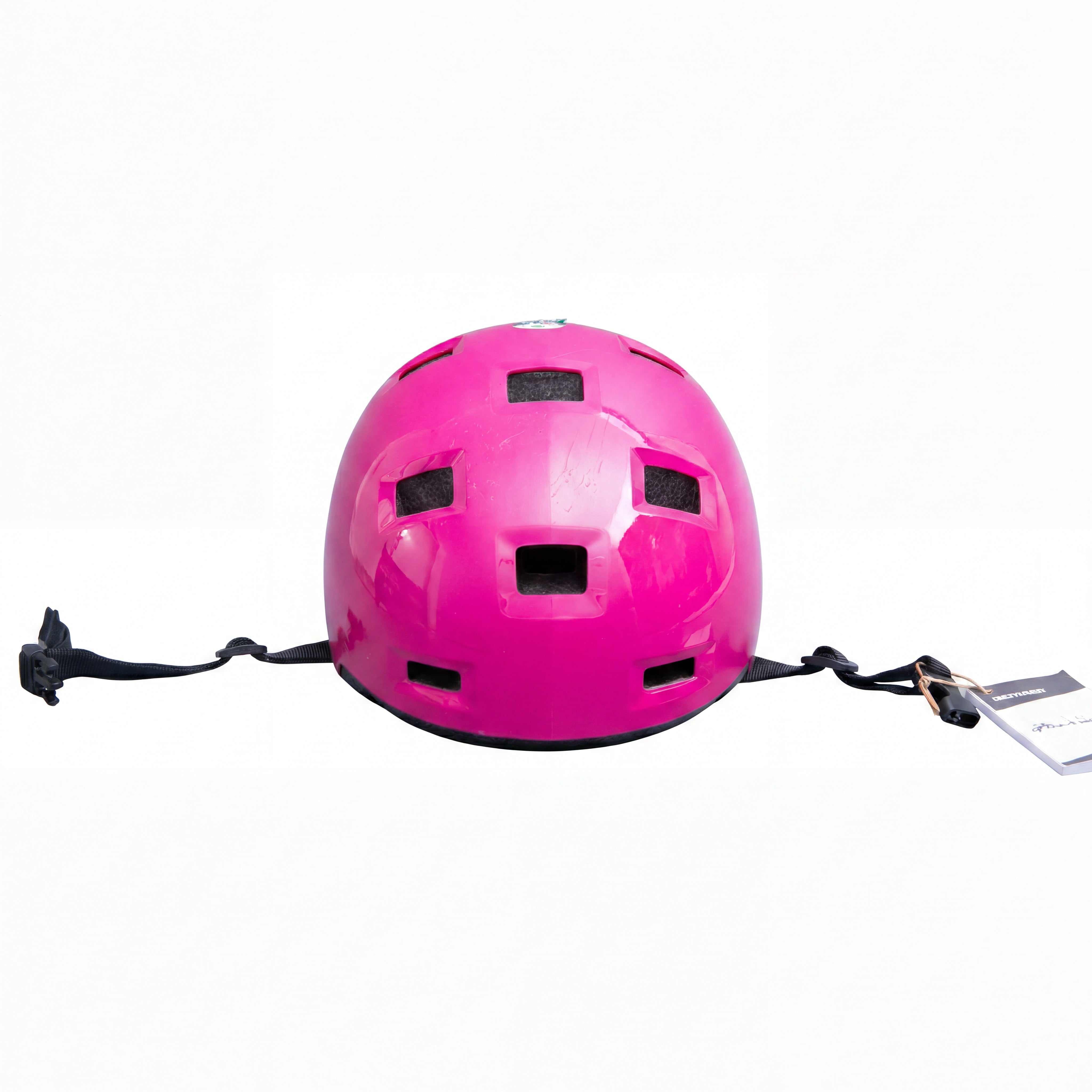 Capacete Infantil Diversos Oxelo (Decathlon) B100 DH 010 Rosa - Tamanho S (52-54 cm)
