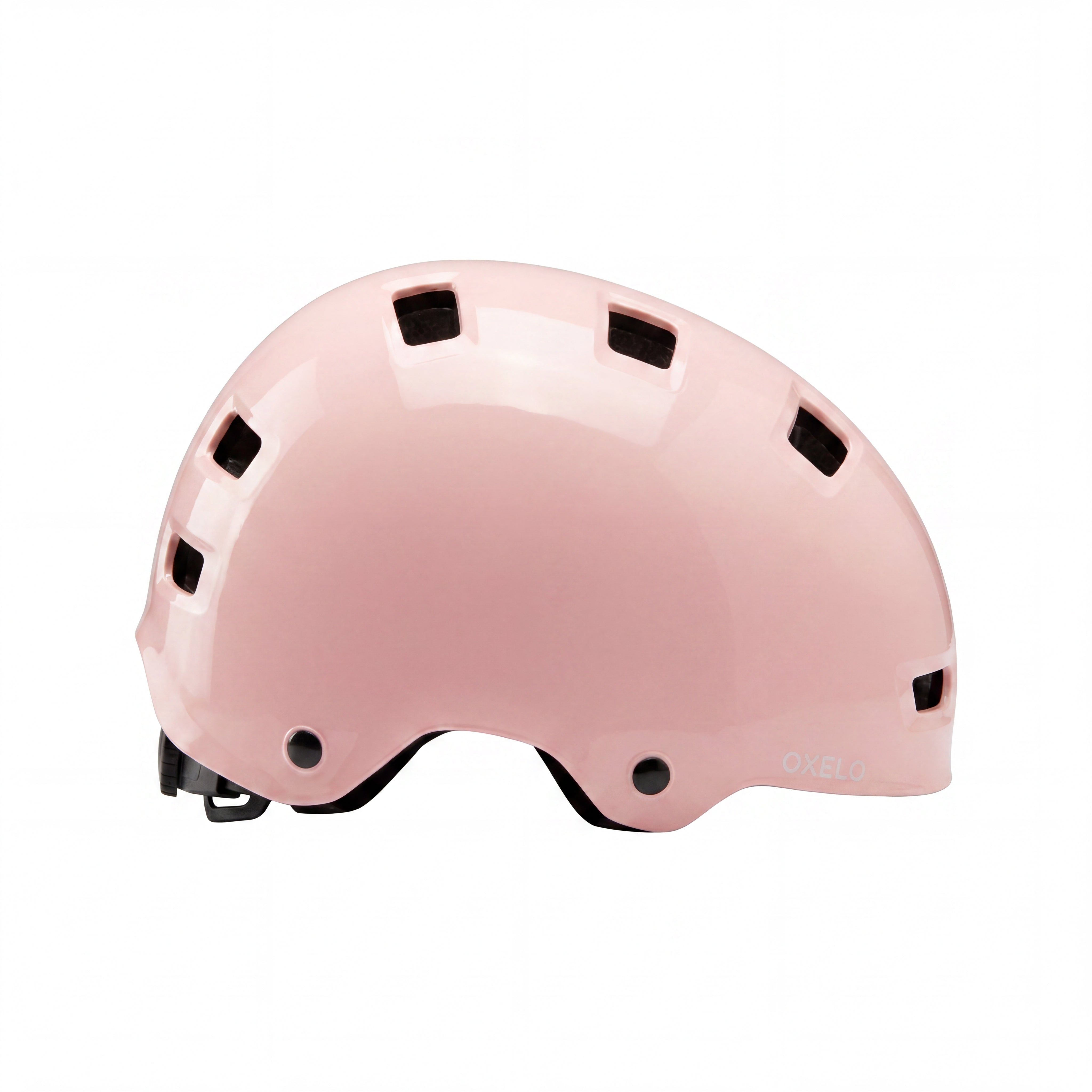 Capacete Infantil Diversos Oxelo (Decathlon) MF 500 (DH 010) Rosa Claro - XS (48-52 cm)