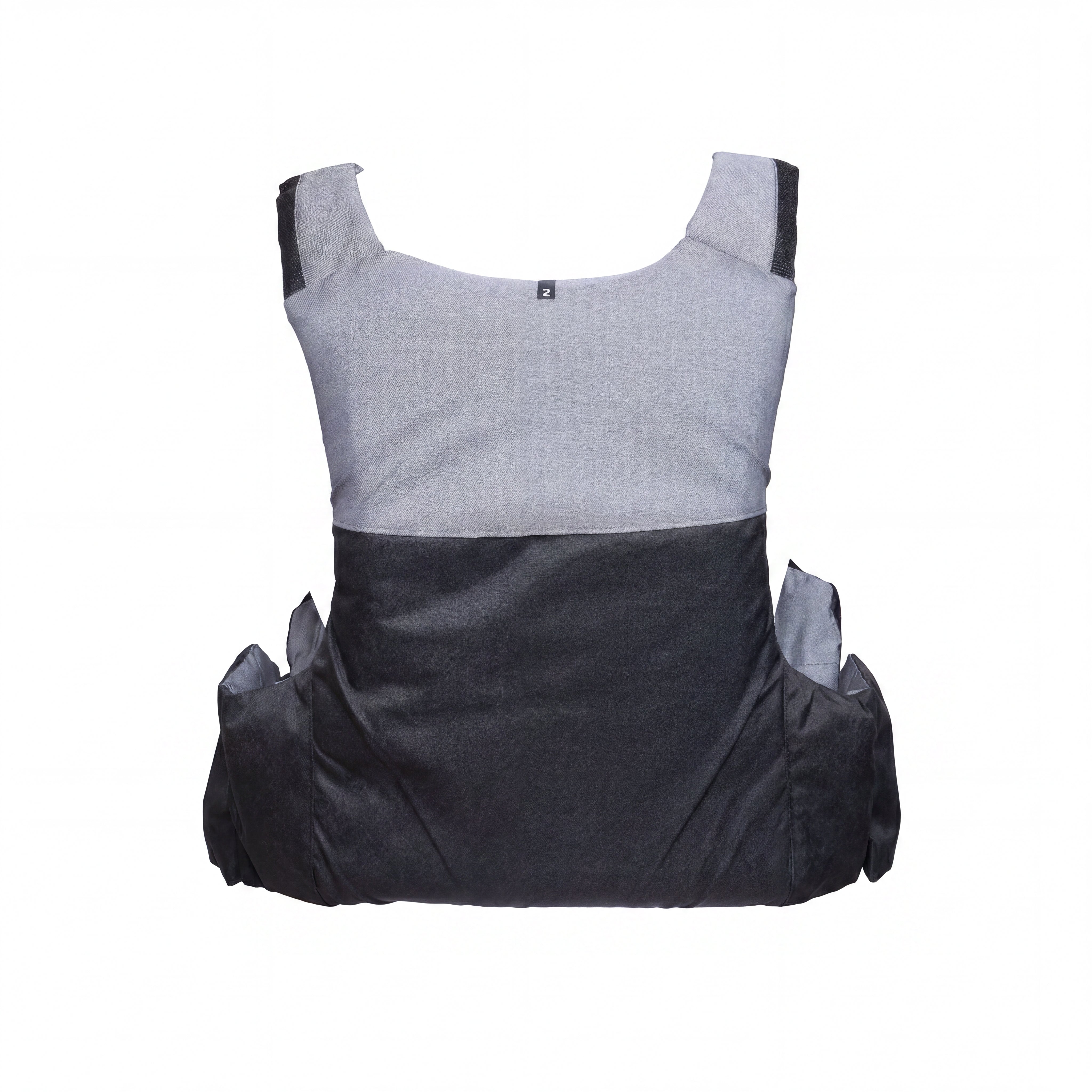Colete Flutuabilidade Unissex Decathlon Tribord Cinza e Preto - Suporta 100 kg