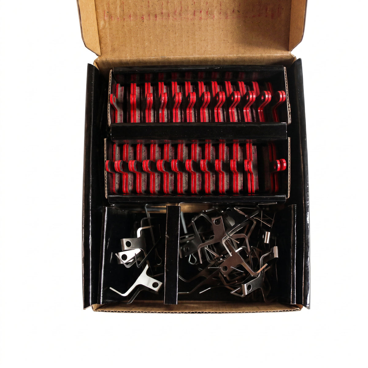 Kit Pastilhas De Freio Jagwire Bwd 2001 Vermelho - 25 Pares