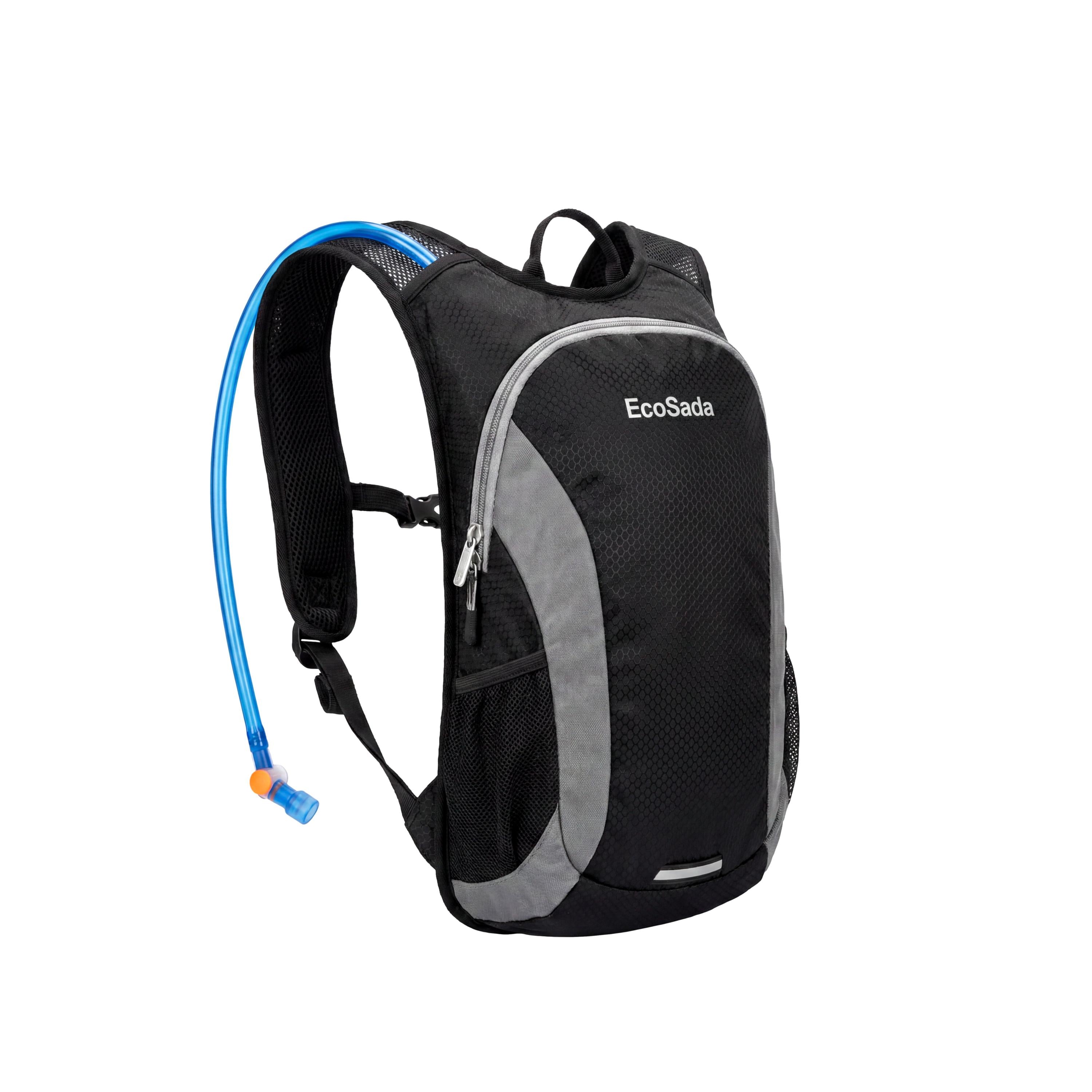 Mochila De Hidratação Térmica Ecooda Preta E Cinza - Tamanho Único