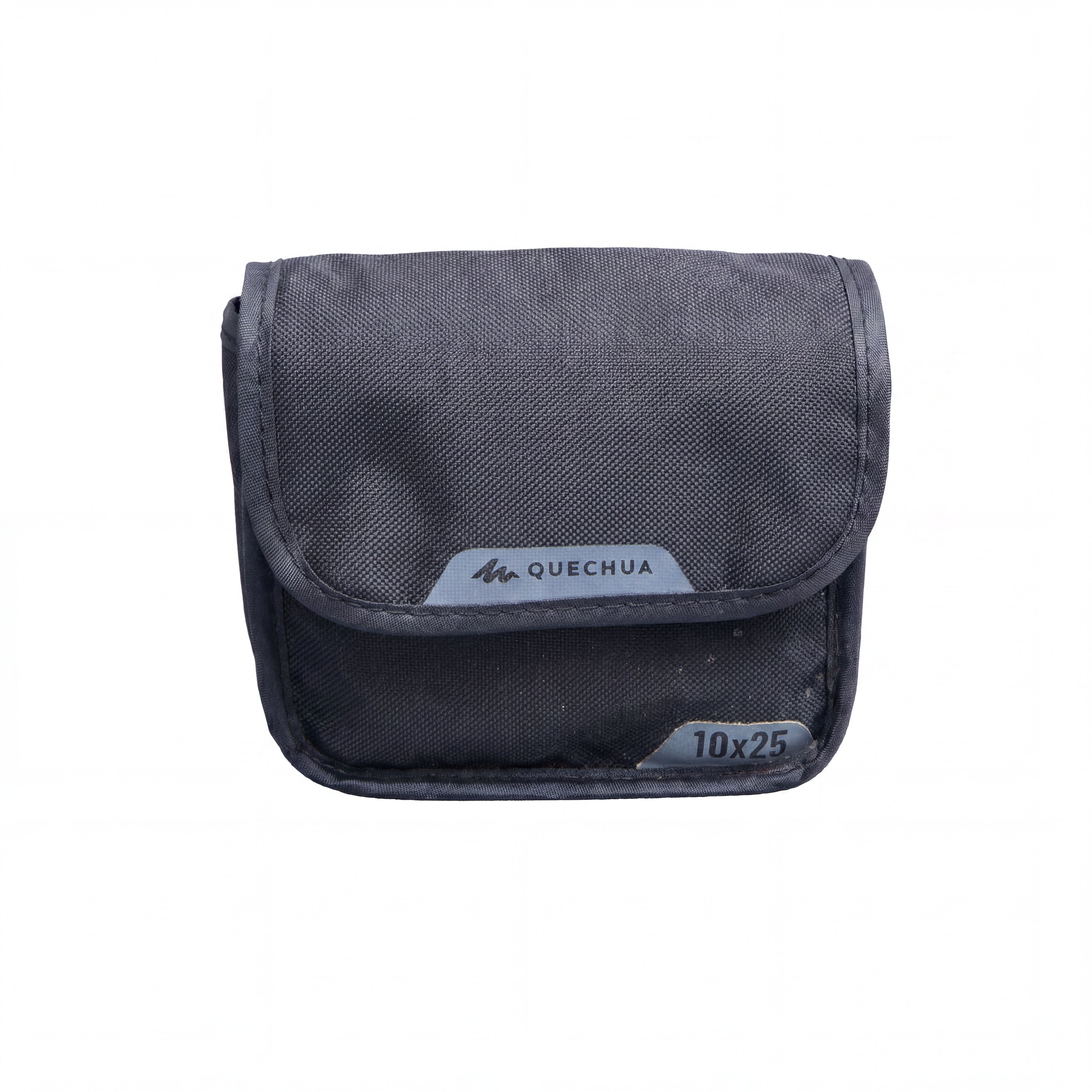 Binóculo Unissex Trekking Quechua 10x25 Preto e azul Estojo