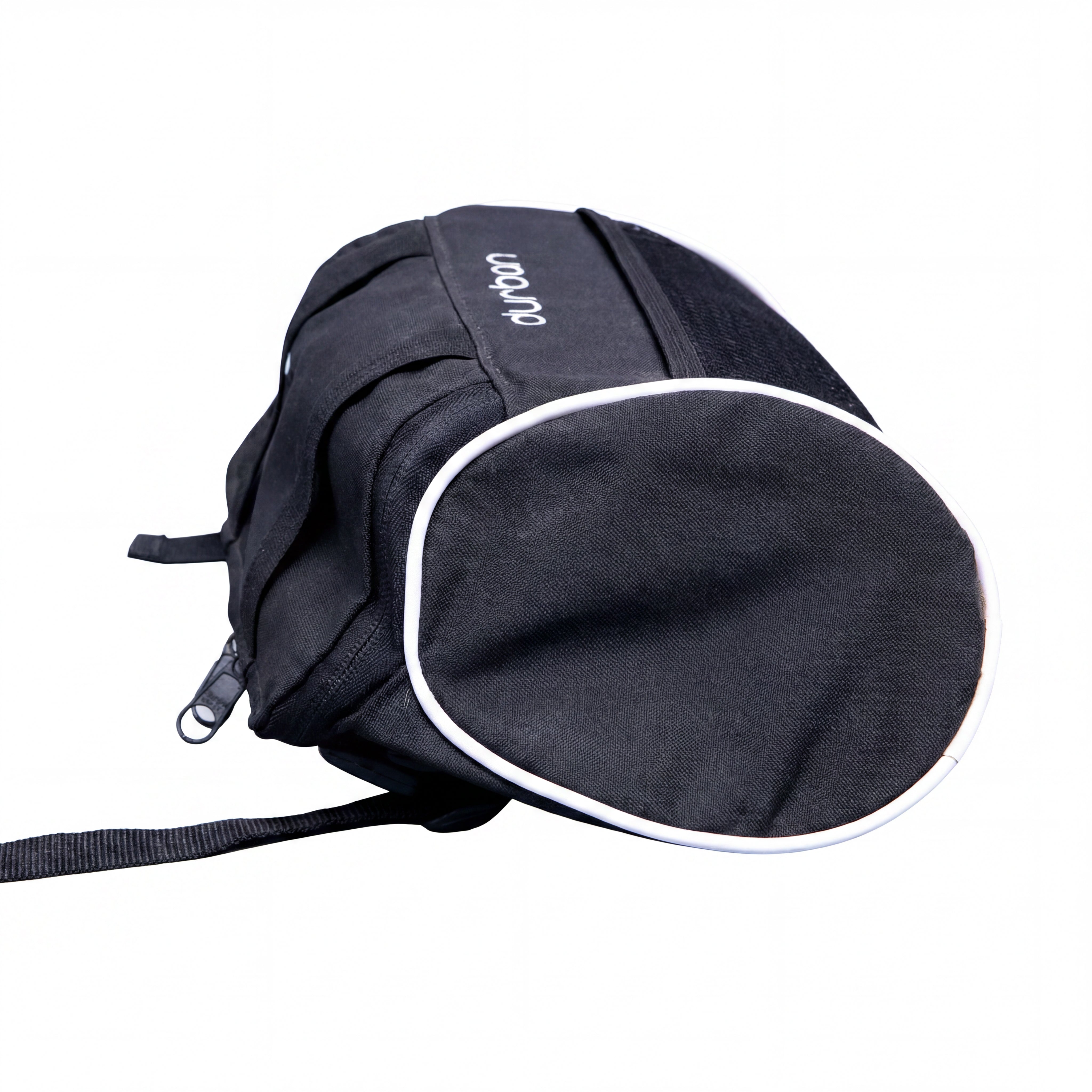 Bolsa de Guidão para Bicicleta Unissex Ciclismo Durban Urban Preto e Branco ND