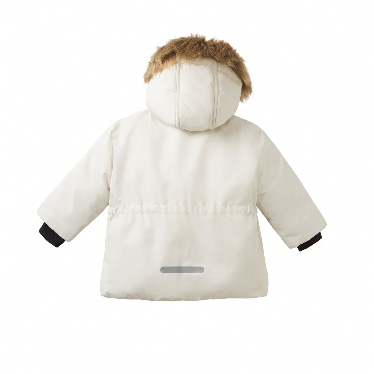 Casaco Infantil Ski Zara Branco Gelo - Tamanho 6