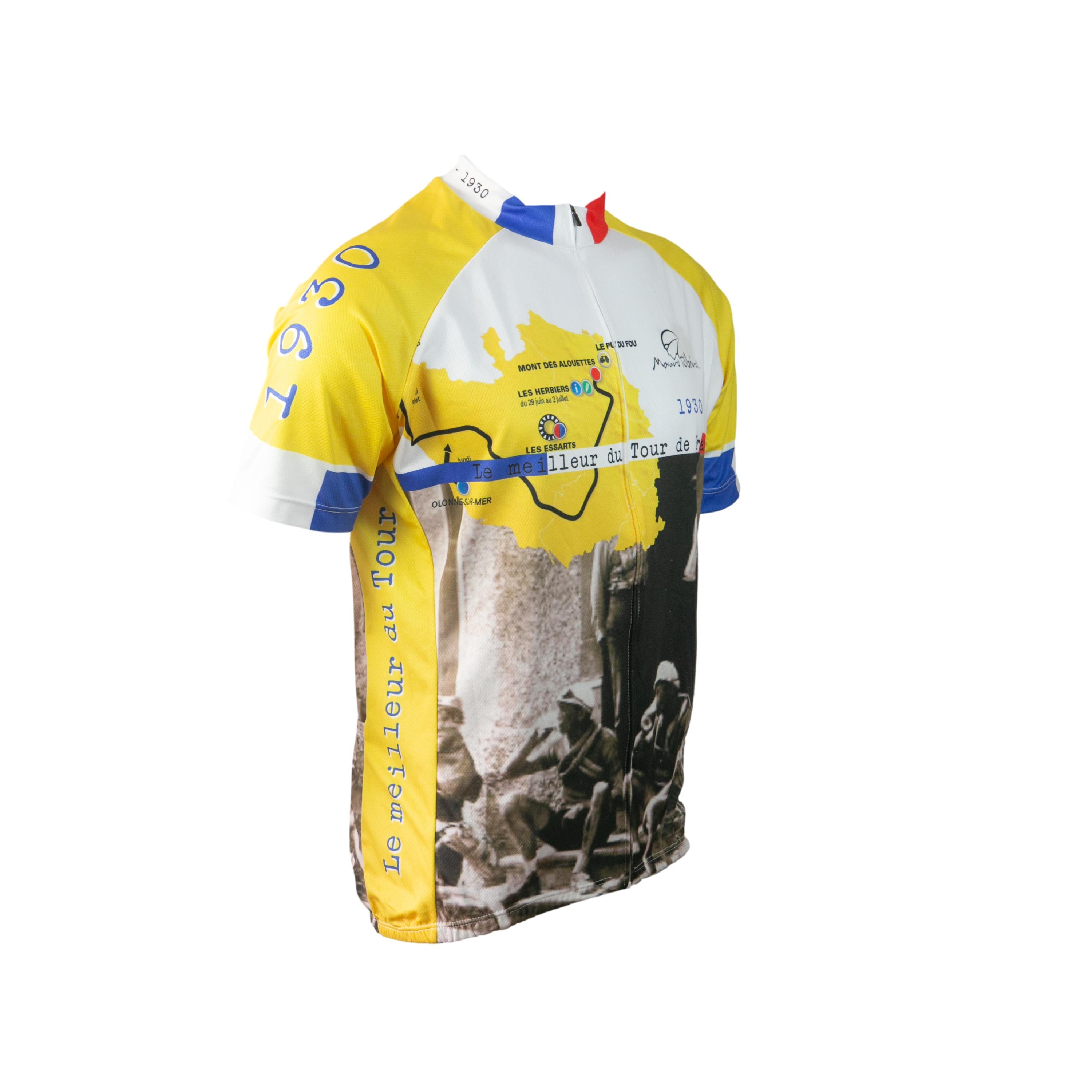 Camiseta Jersey Masculina Ciclismo Mauro Ribeiro Tour De France Amarela - Tamanho GG