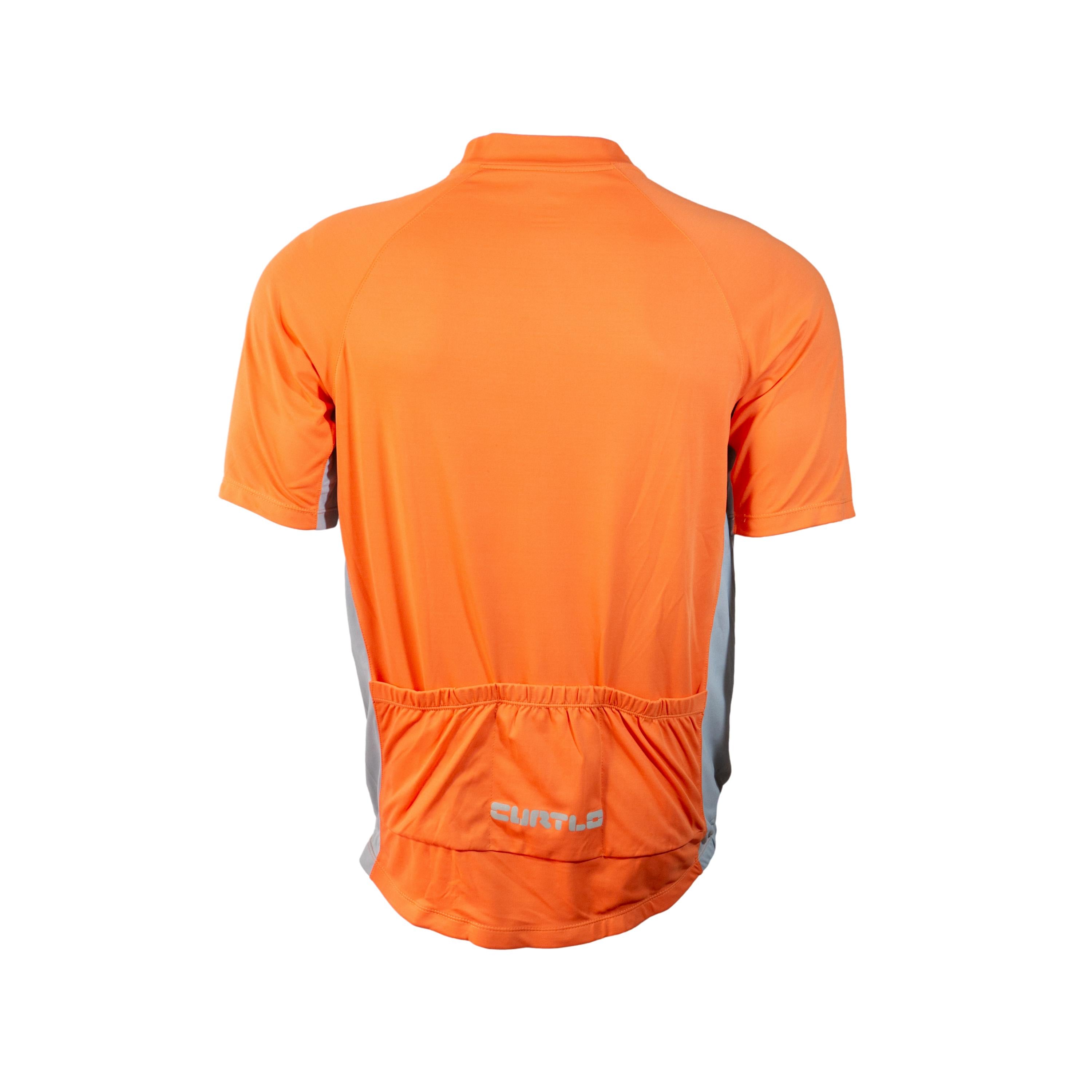 Camiseta Jersey Masculina Ciclismo Curtlo Laranja - Tamanho GG