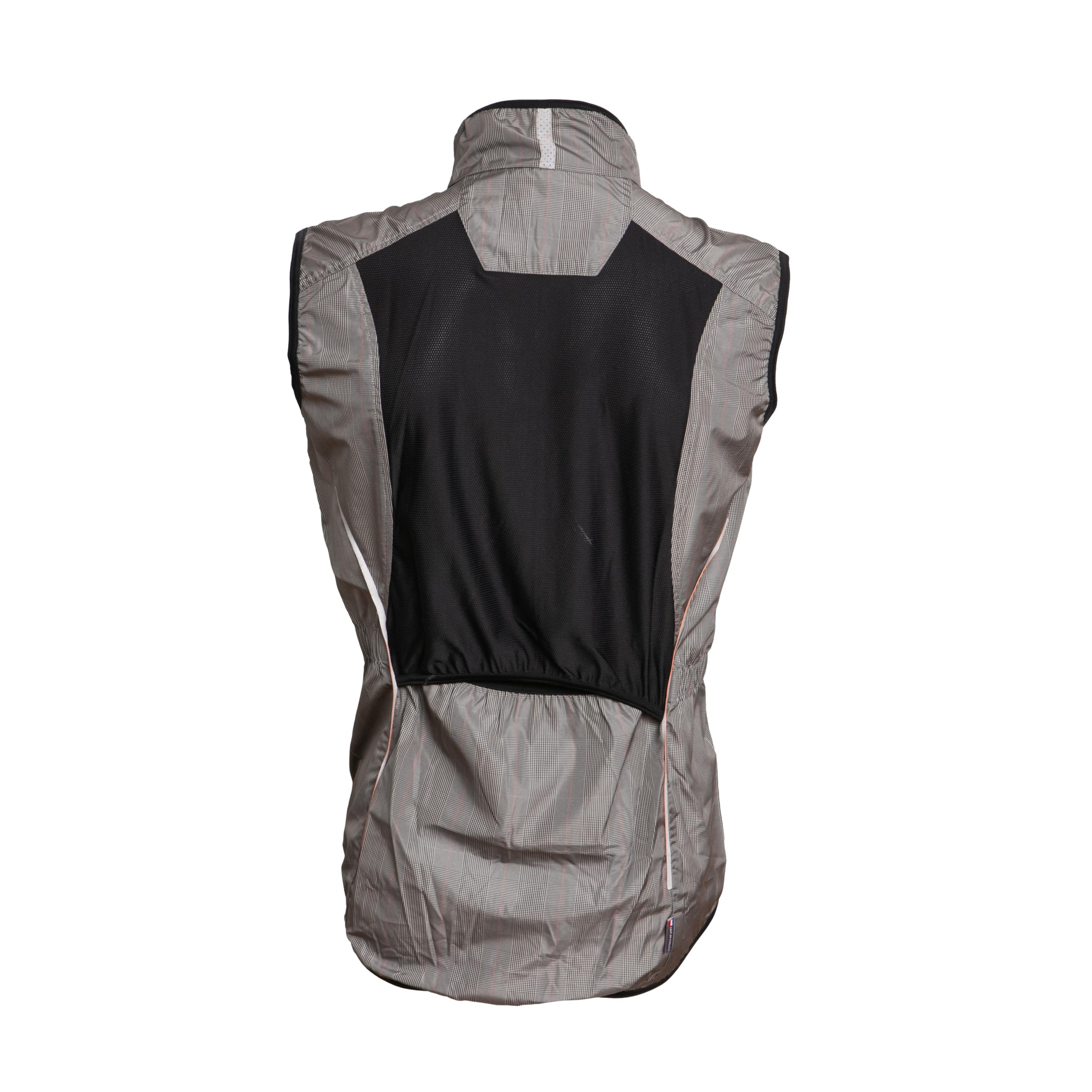 Colete Masculino Ciclismo Cafe Du Cycliste Cinza Xadrez - Tamanho M