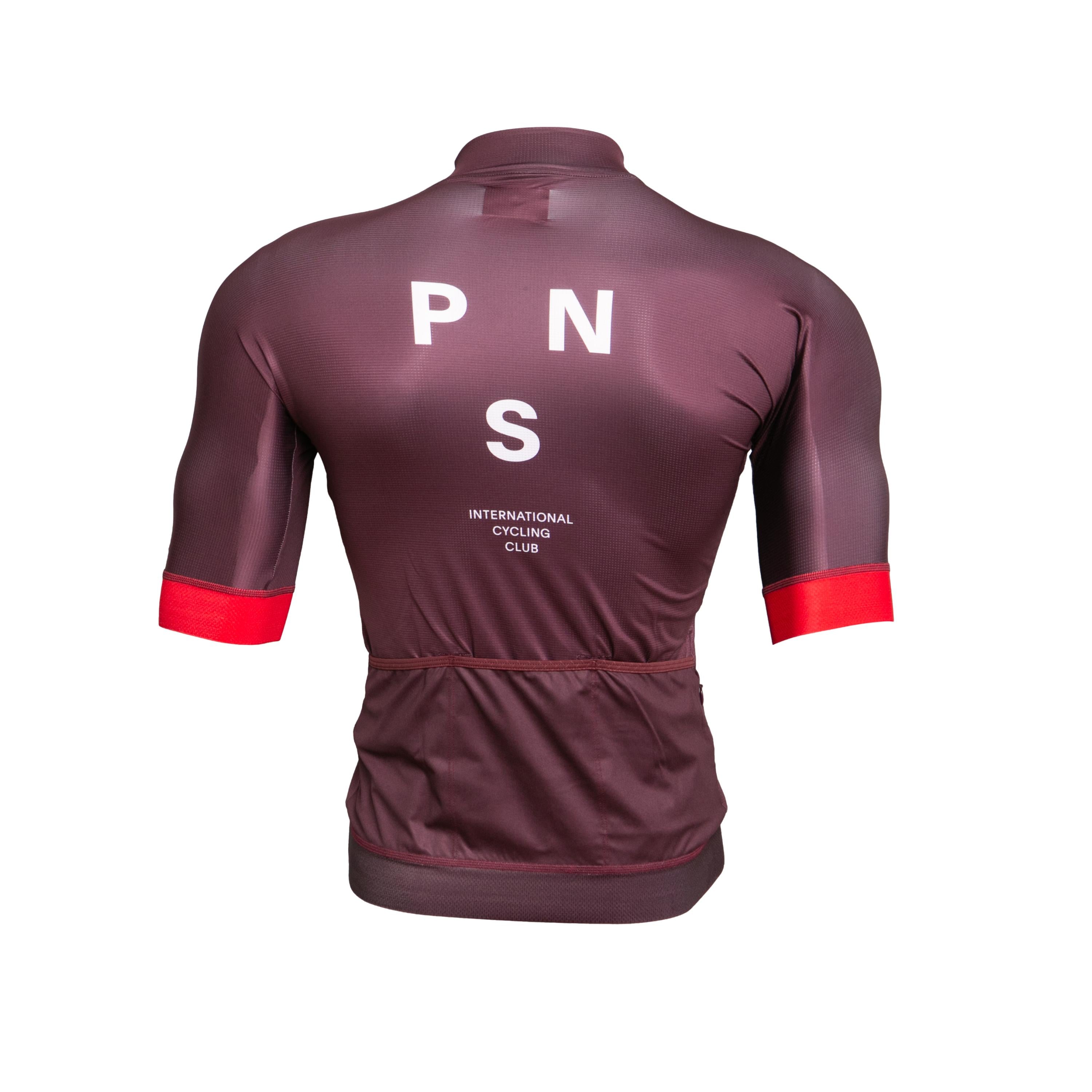 Camiseta Jersey Masculina Ciclismo PNS Vinho - Tamanho XL