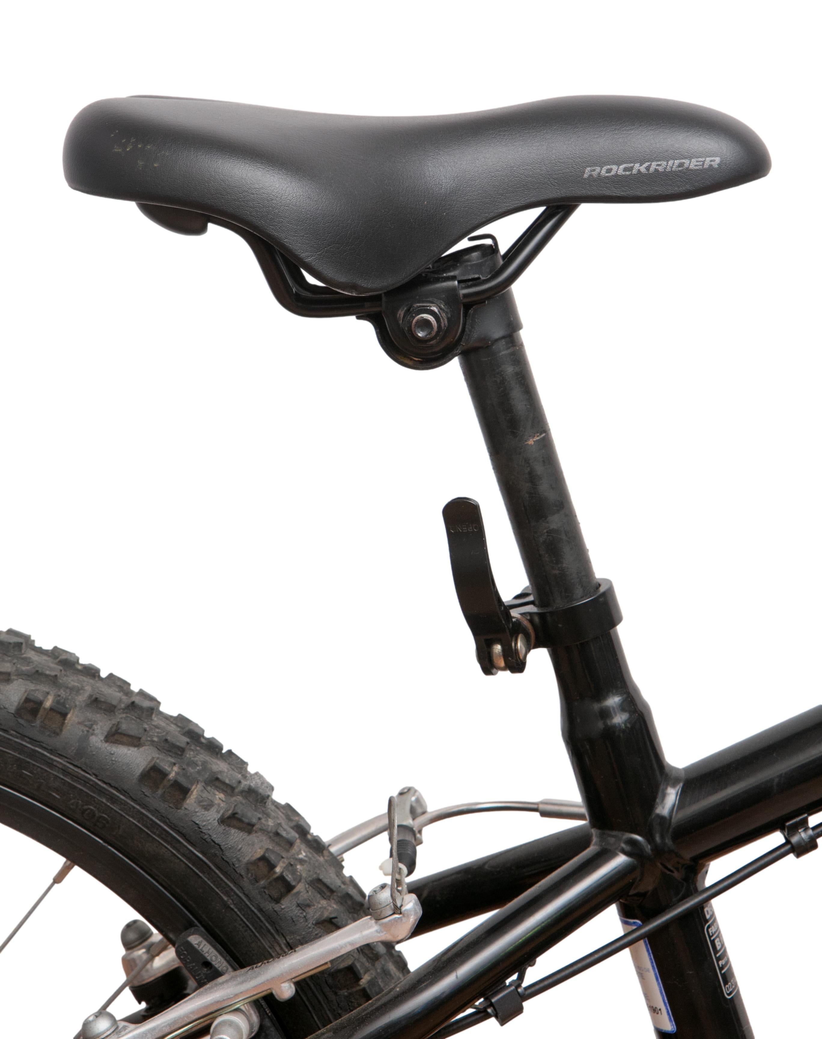 Bicicleta Infantil Ciclismo Decathlon Rockrider ST 500 Sport Trail Preta - Tamanho 10 anos