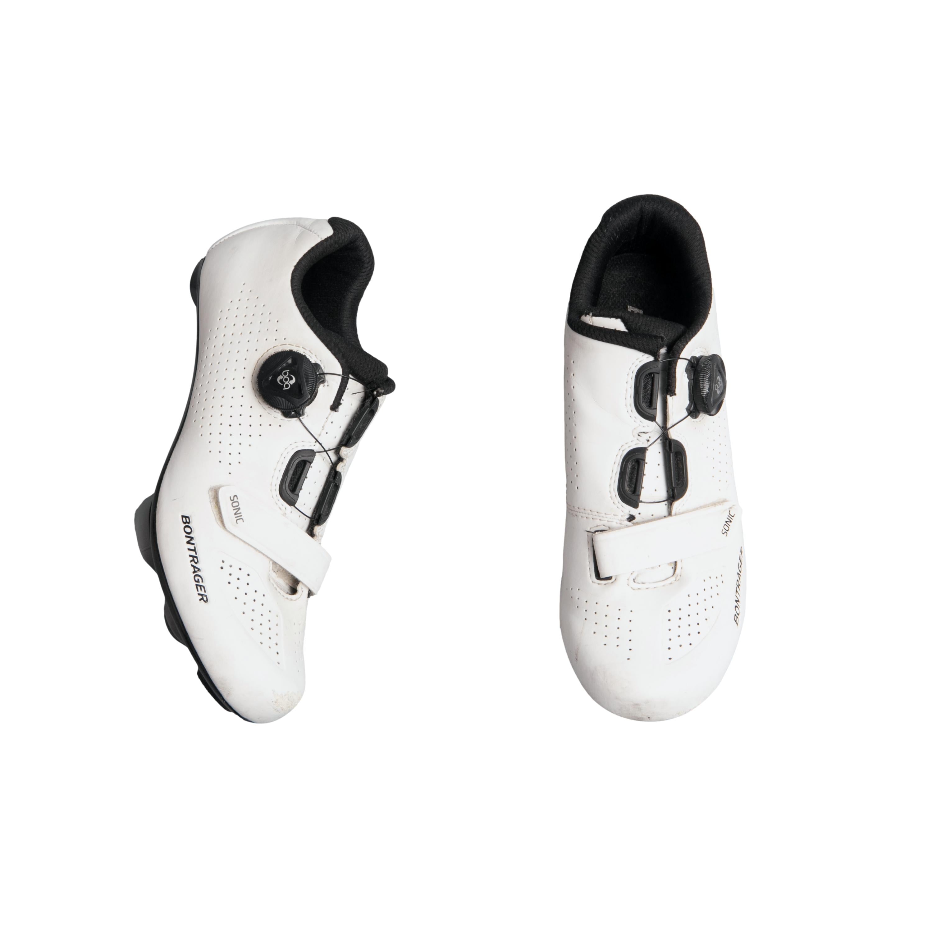 Sapatilha Feminina Ciclismo Bontrager Sonic Branca - Tamanho 38 Europa
