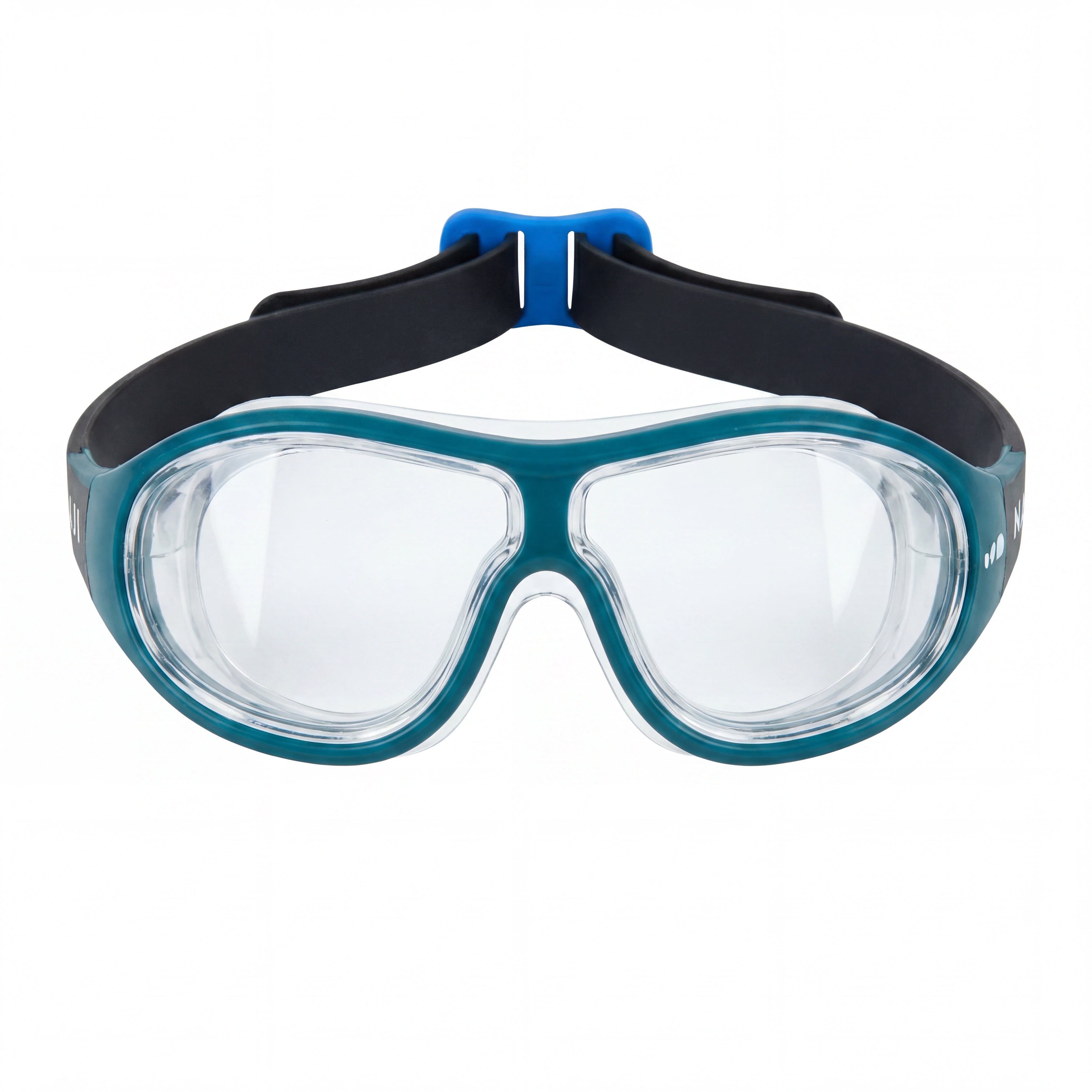 Máscara de Mergulho Infantil Natação Nabaiji (Decathlon) Preto, Verde e Azul