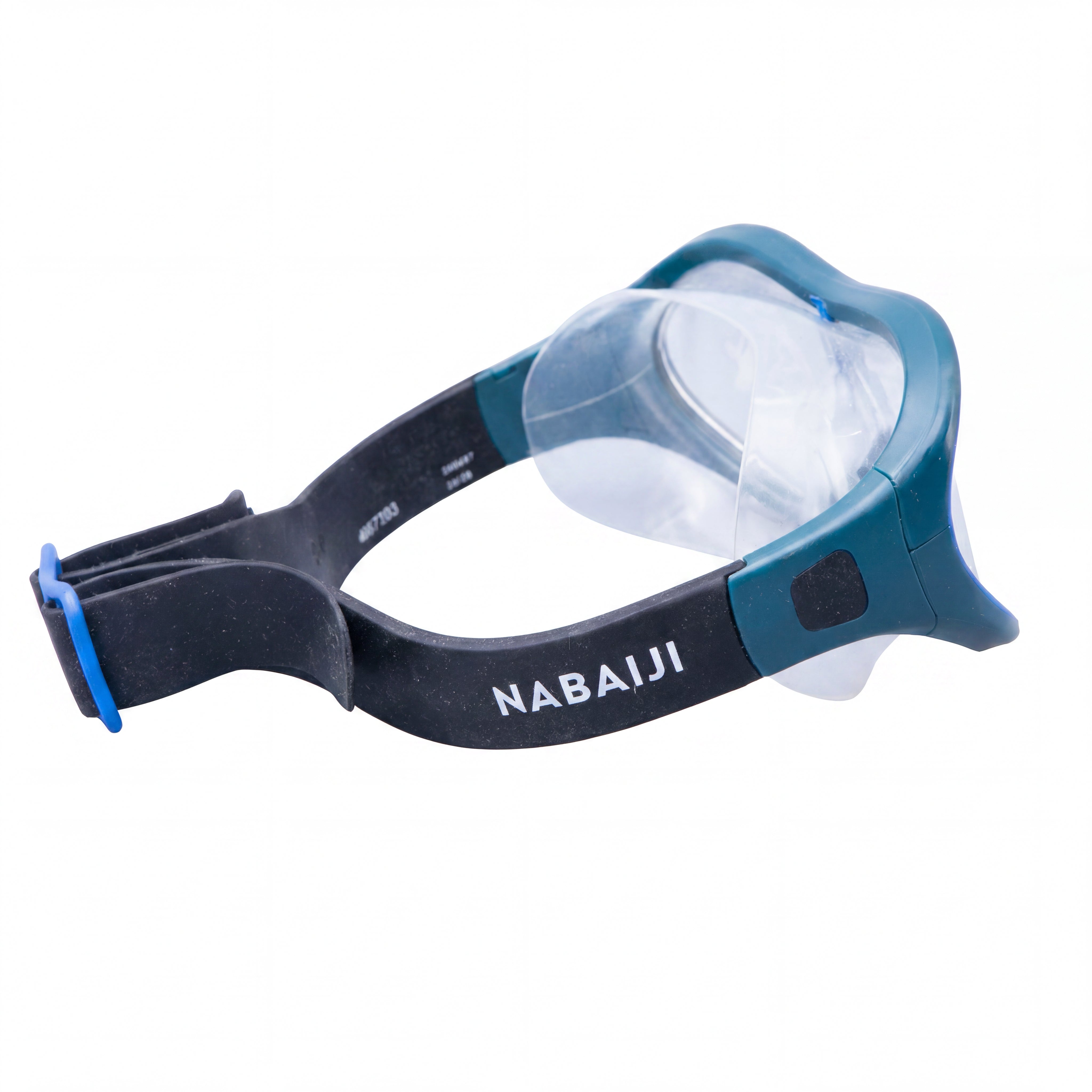 Máscara de Mergulho Infantil Natação Nabaiji (Decathlon) Preto, Verde e Azul