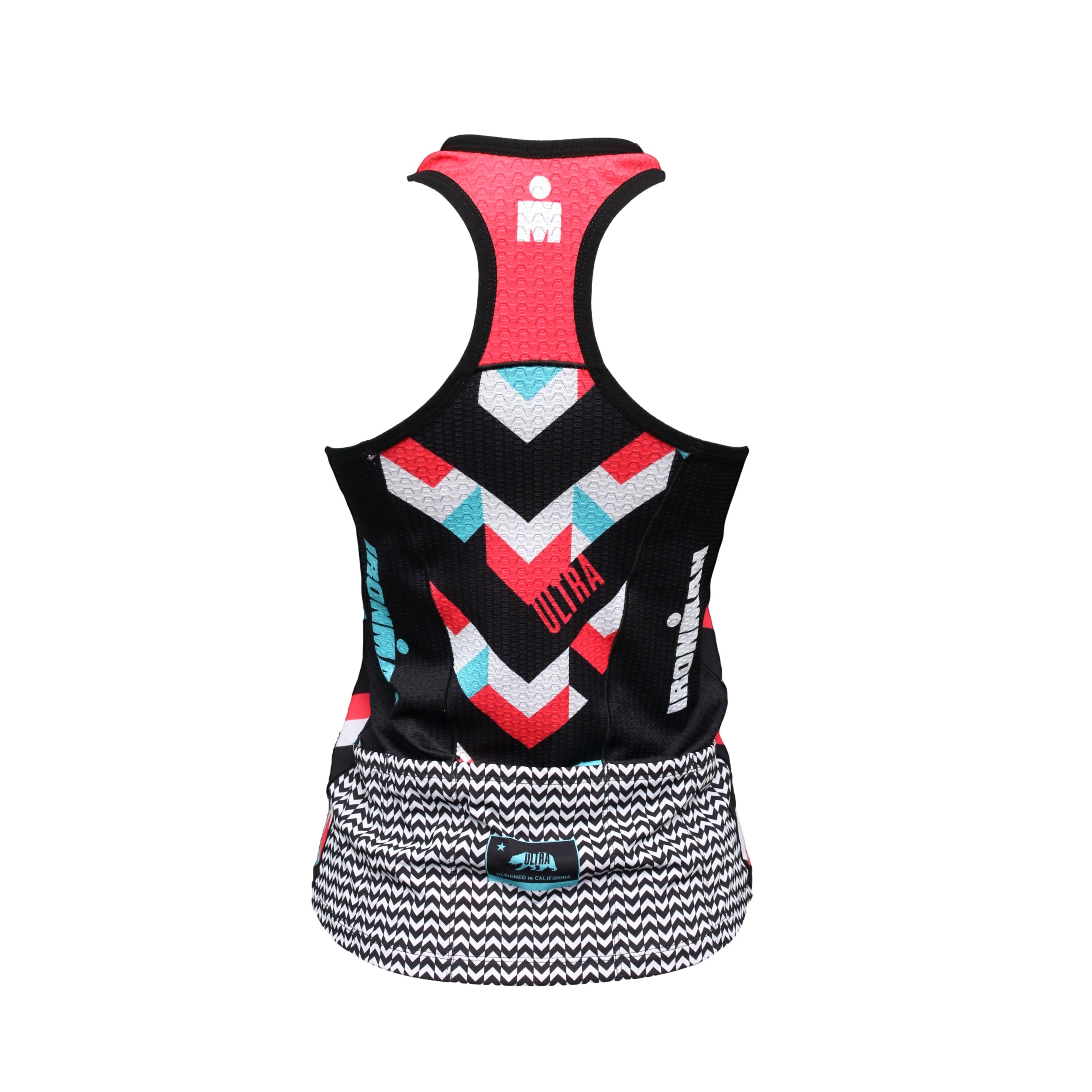 Regata Feminina Ciclismo/ Diversos Zoot Ultra Tri Raceback Multicolor - Tamanho M