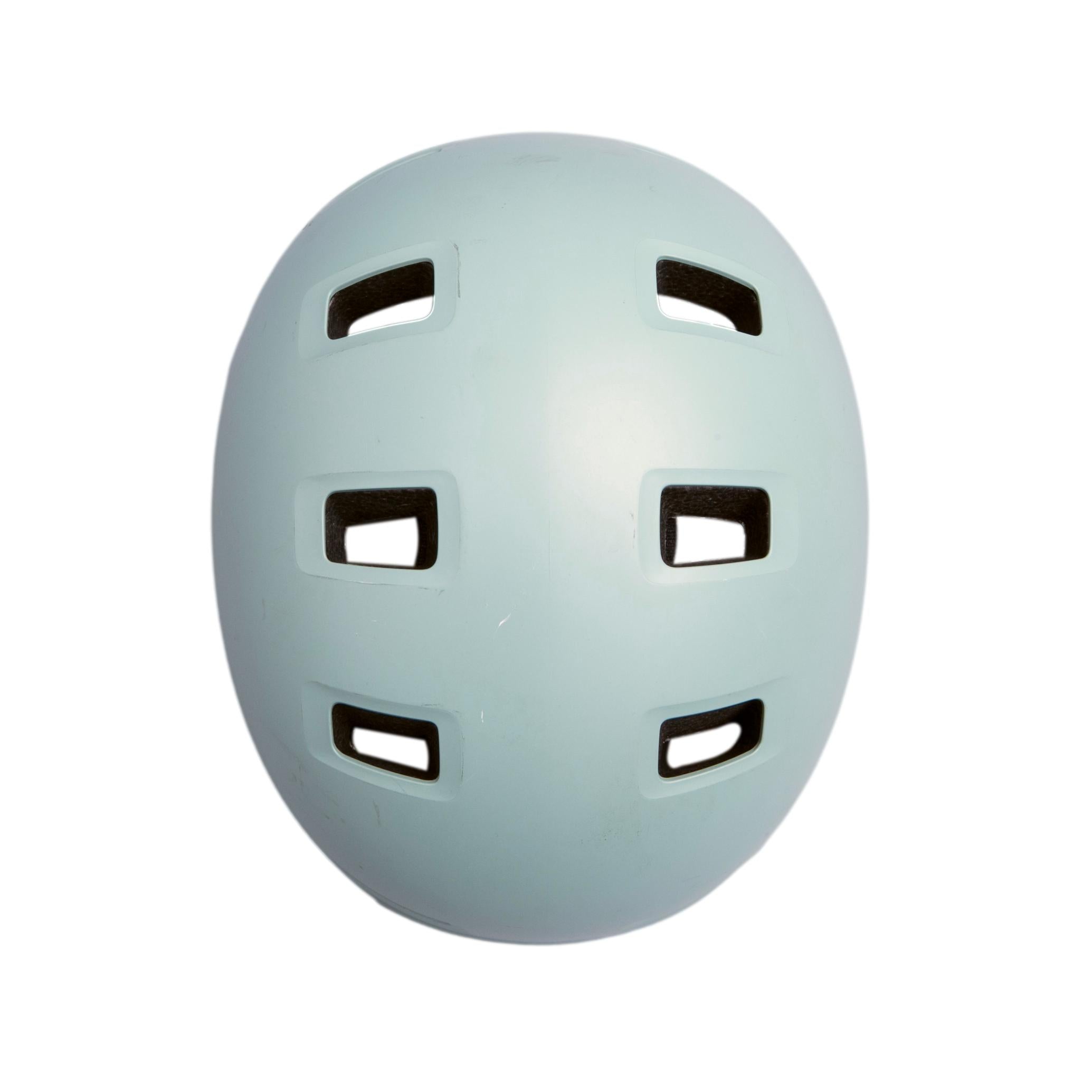 Capacete Unissex Diversos Oxelo (Decathlon) MF 500 (DH 010) Verde Claro - 52-54 cm