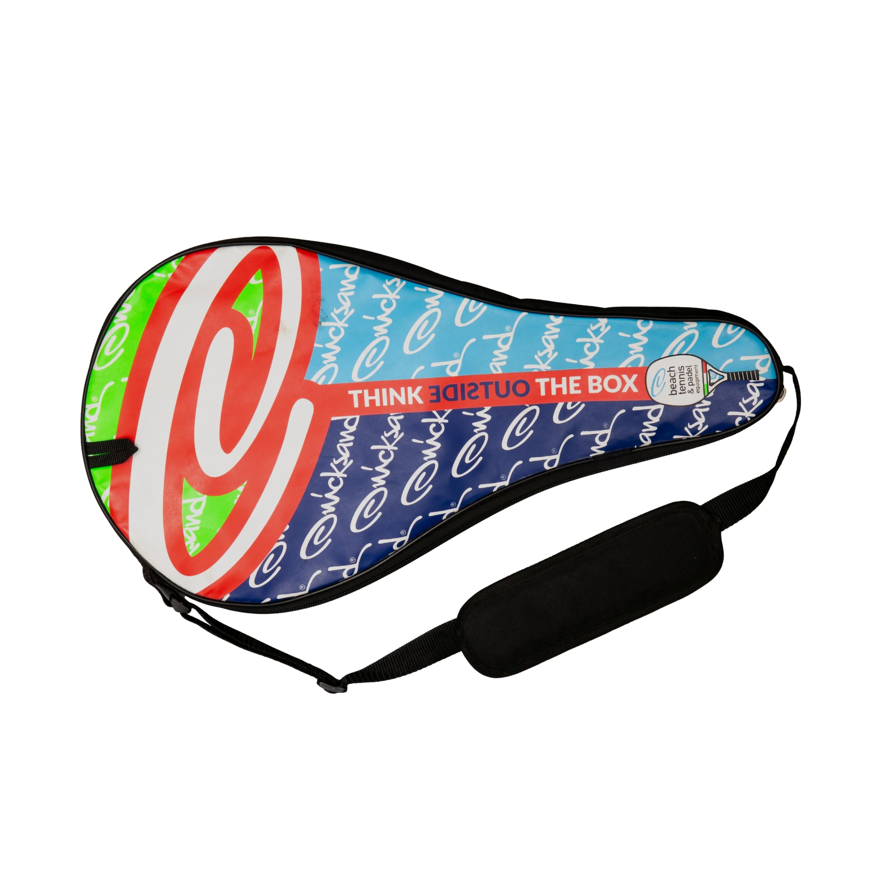 Capa de Raquete Beach Tennis Quicksand Azul, Verde, Branco