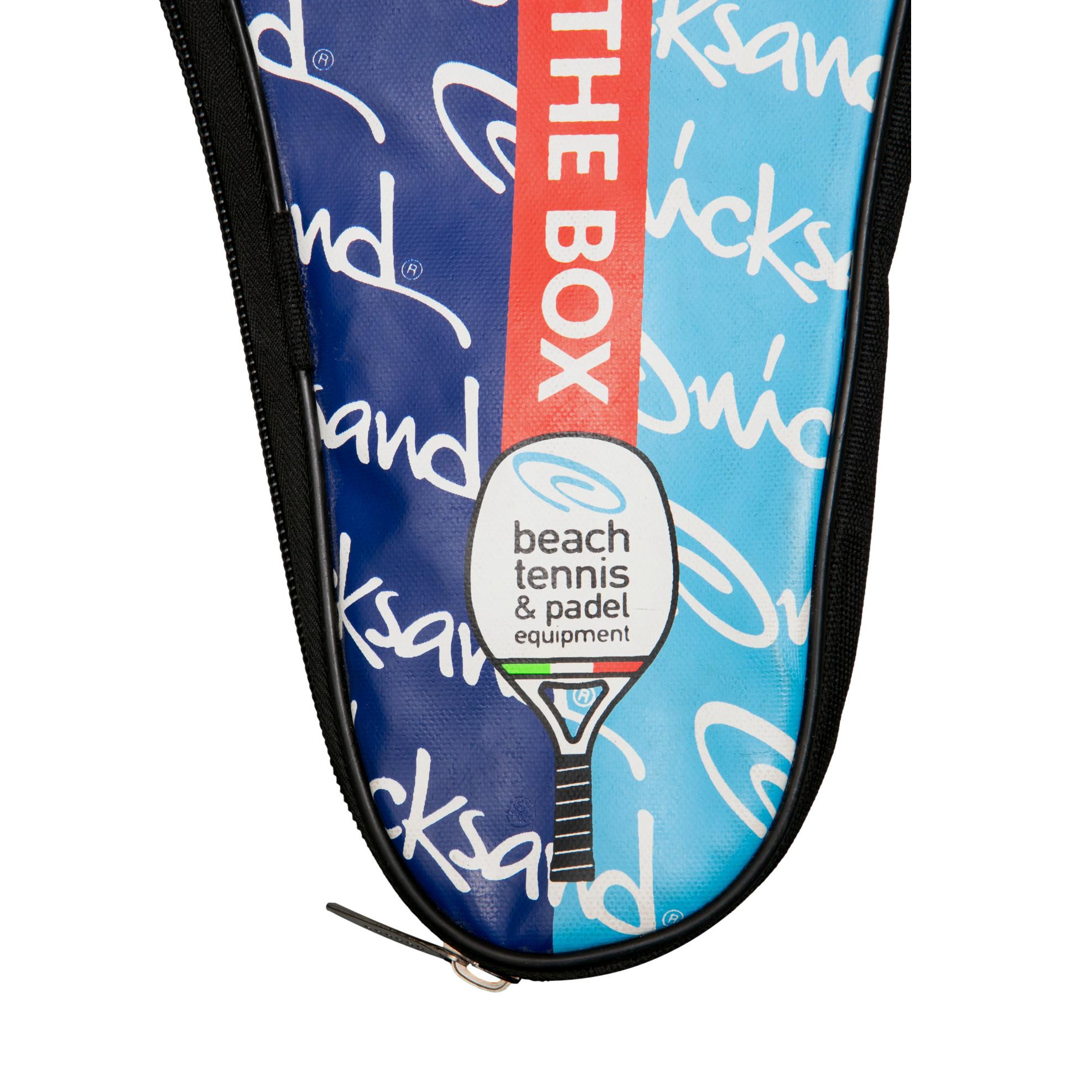Capa de Raquete Beach Tennis Quicksand Azul, Verde, Branco
