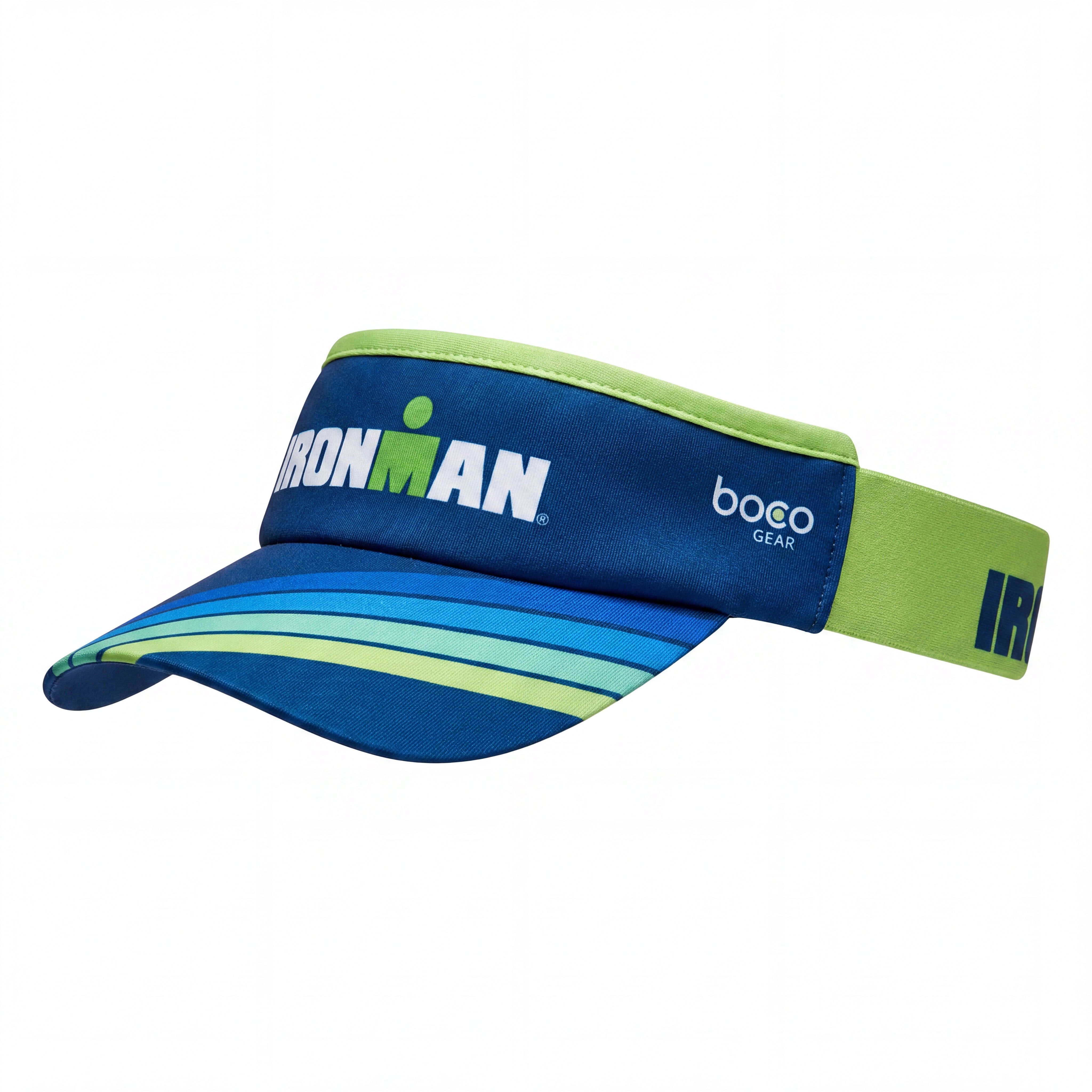 Viseira Unissex IronMan Azul e Verde - Tamanho Único
