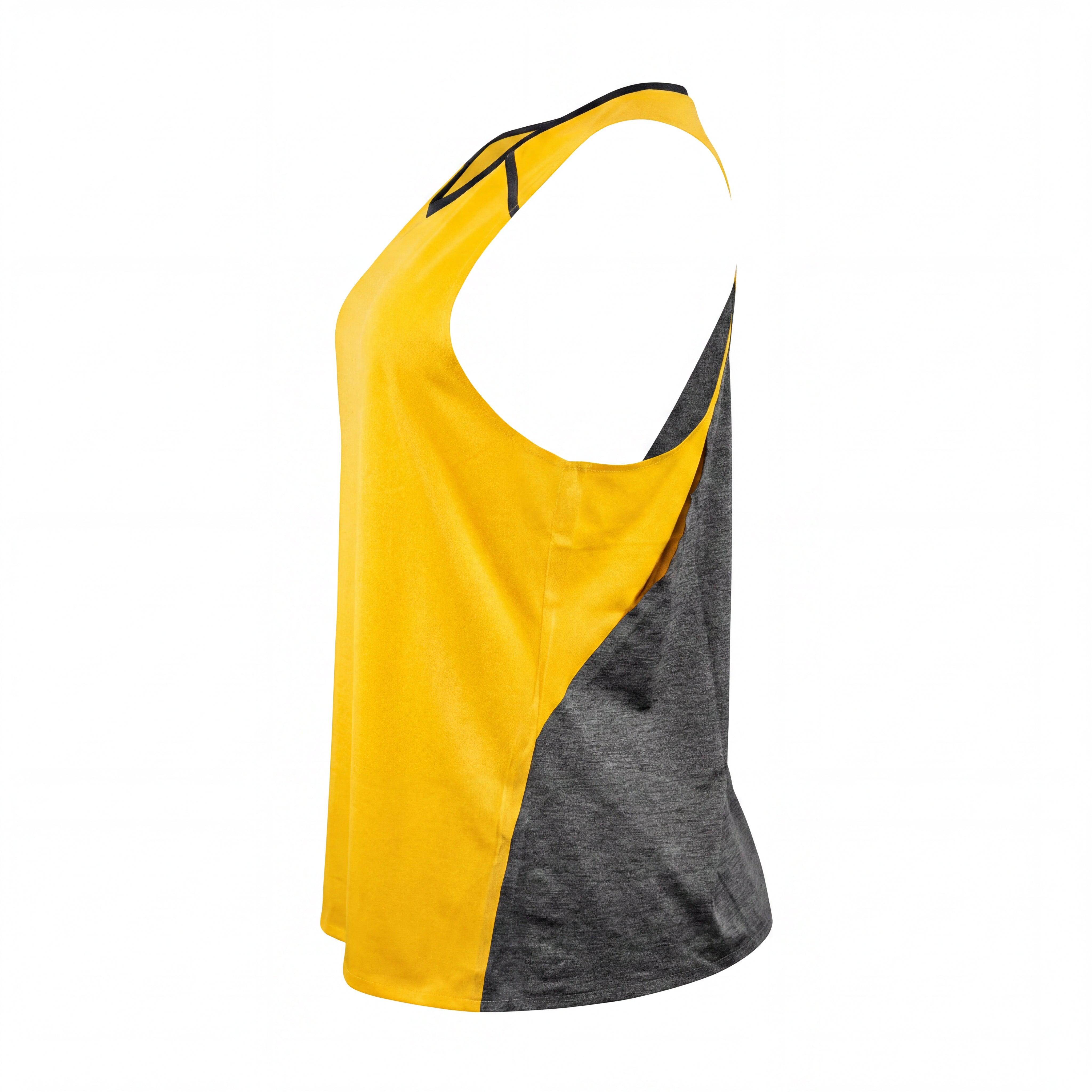 Regata Feminina ON Running Performance Tank Respirável Amarela - Tamanho P