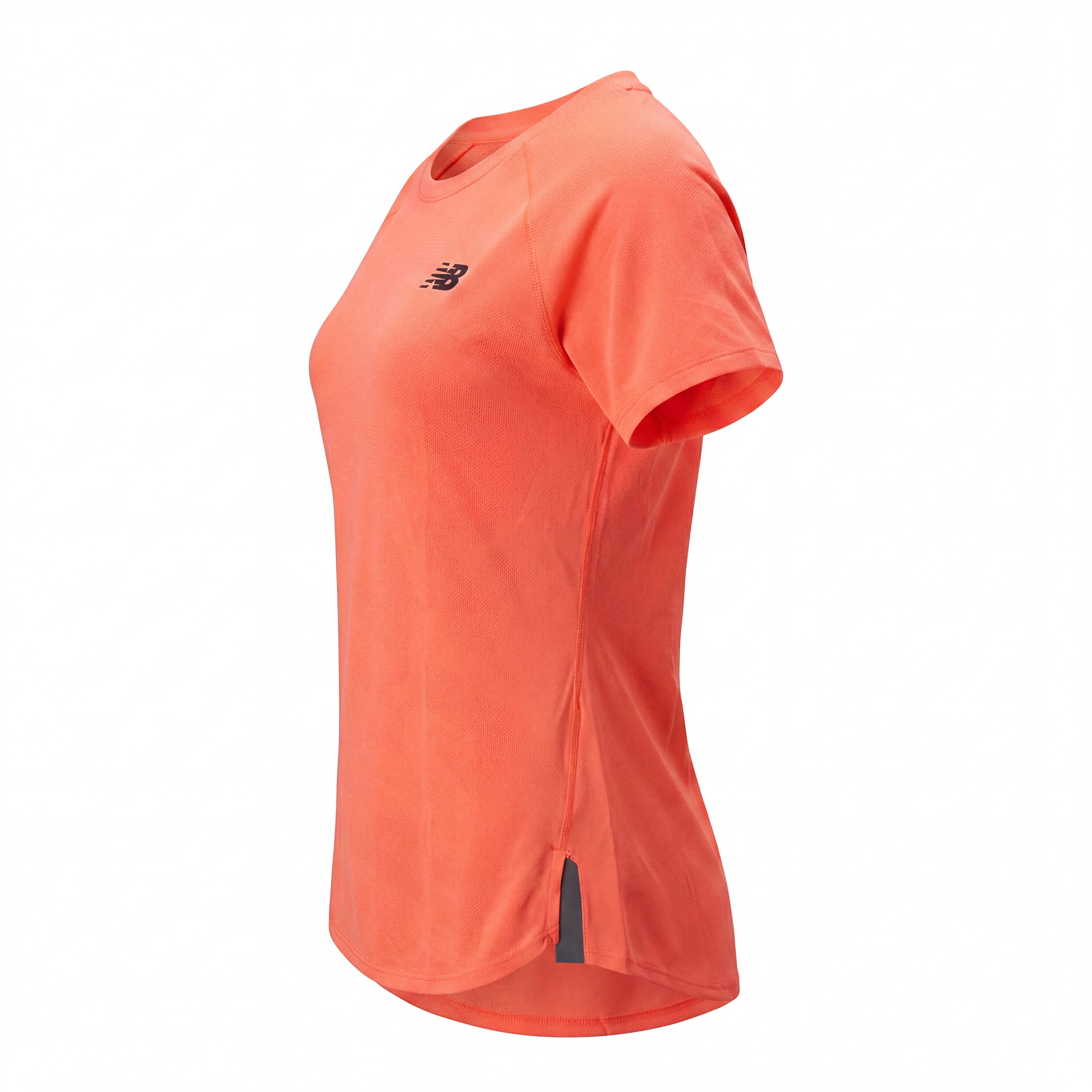 Camiseta Feminina New Balance Laranja Neon - Tamanho P