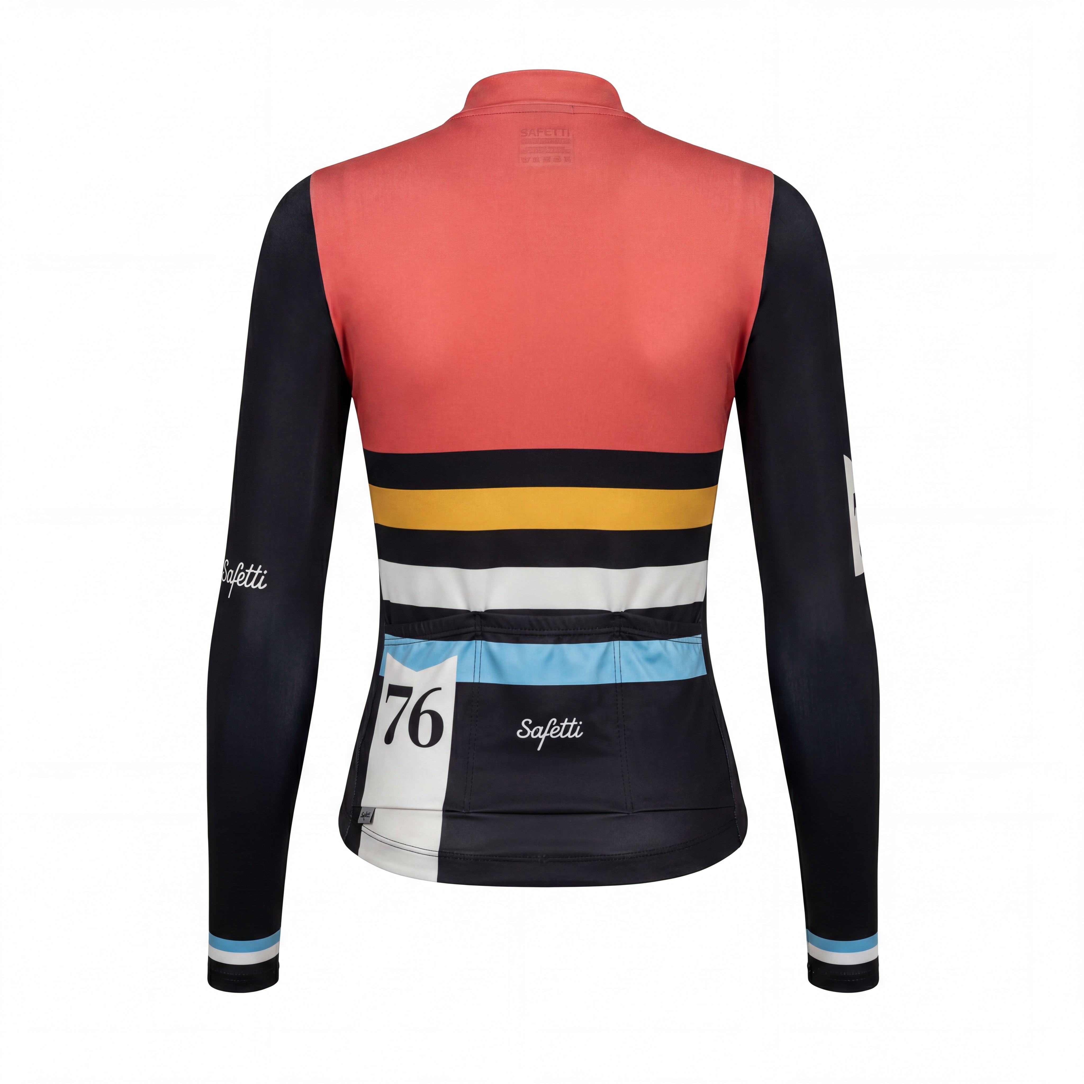 Jersey Manga Longa Feminina Safetti Heritage Legends Colorido - Tamanho PP