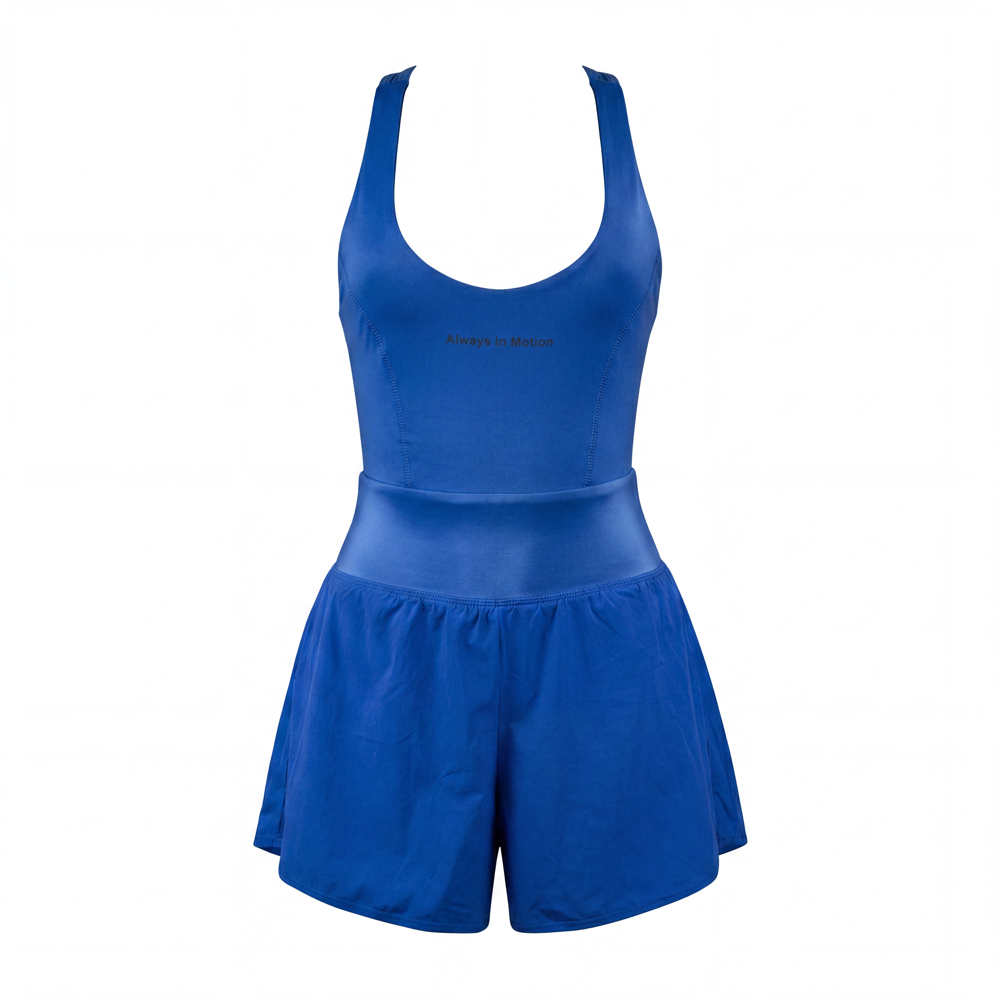 Macaquinho Feminino Aimo Pacer Azul - Tamanho M
