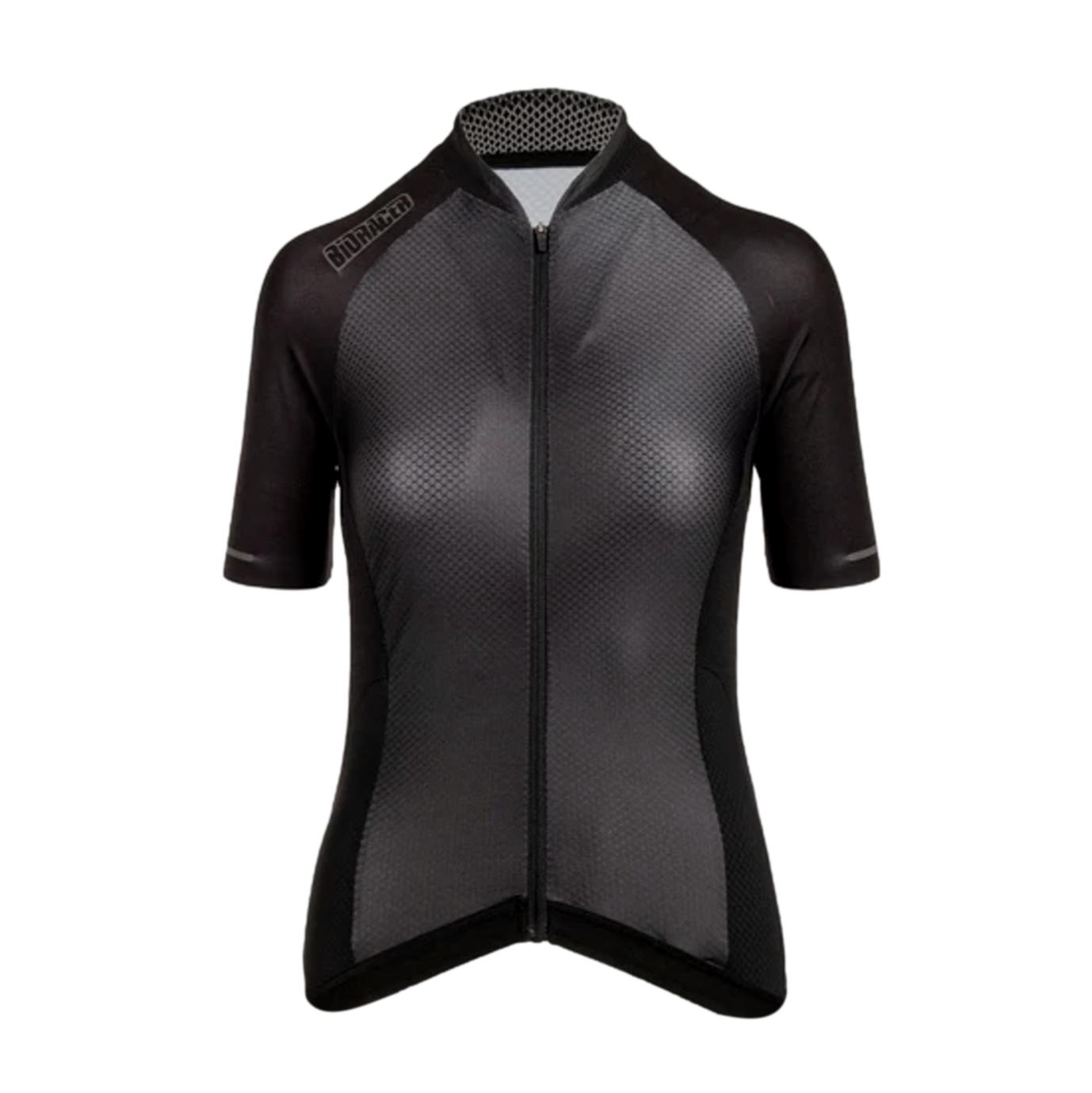 Jersey Feminino Ciclismo Bioracer Sprinter Coldblack Light Preto - Tamanho M / Novo