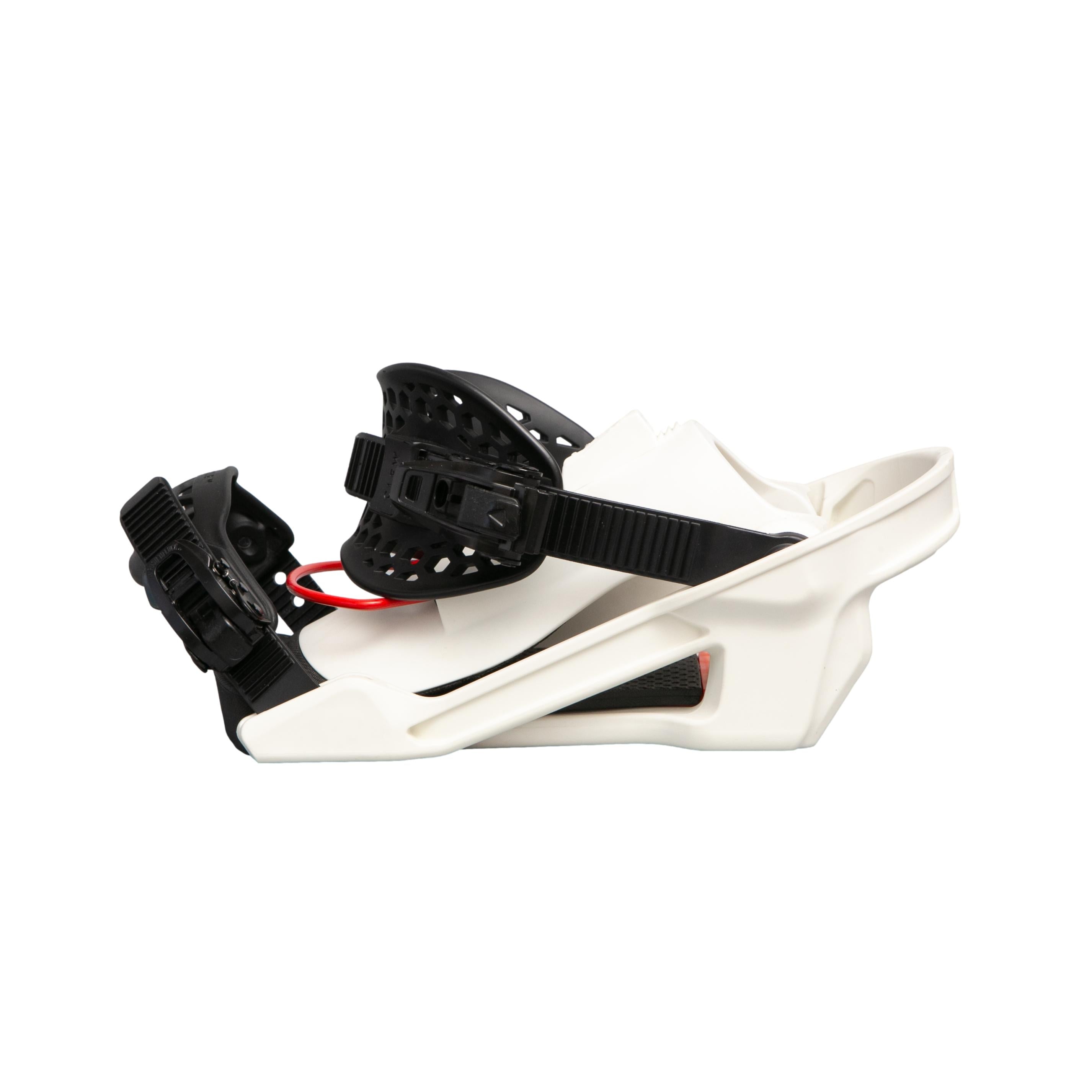 Binding Unissex Snowboard Clew Preto e Branco - Tamanho M