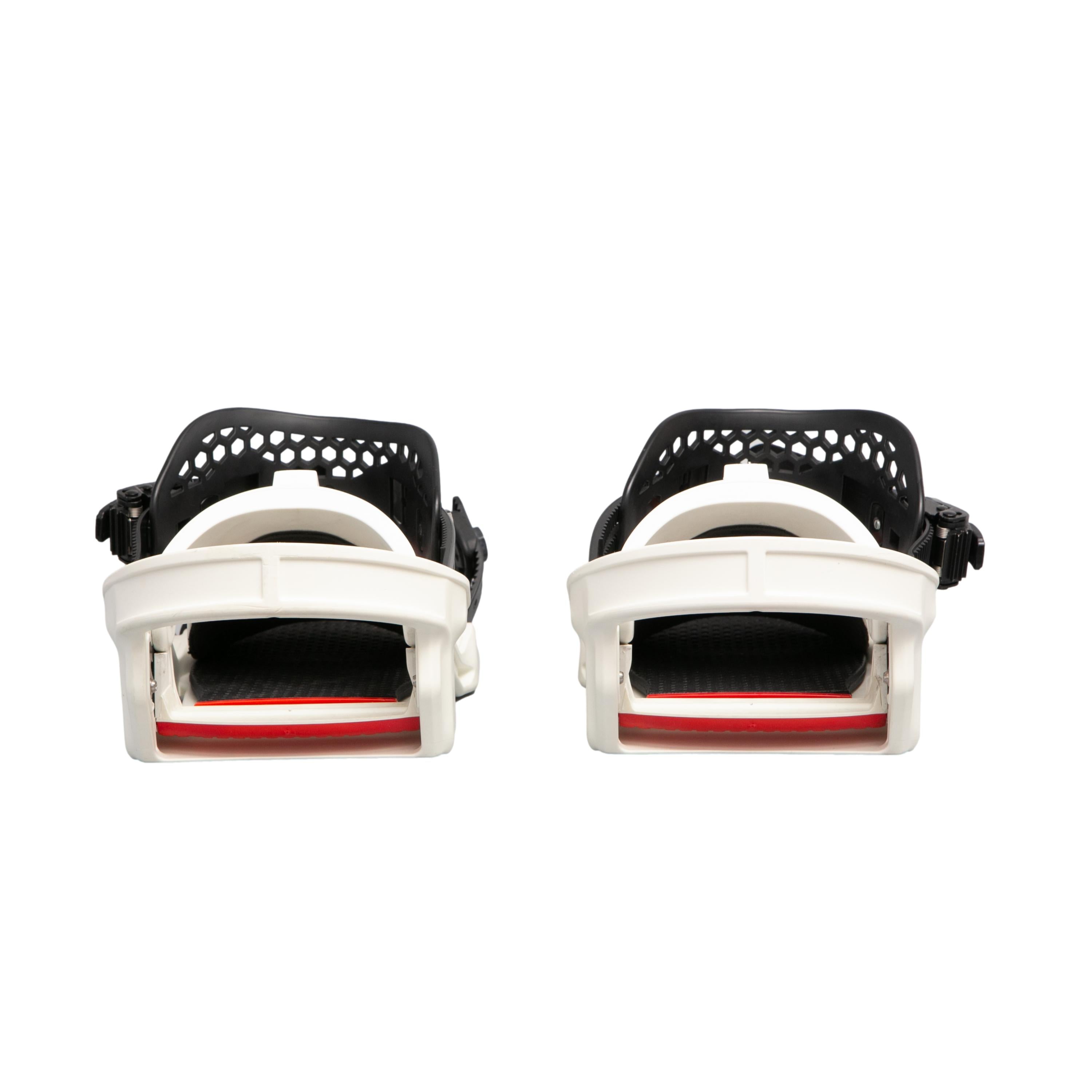 Binding Unissex Snowboard Clew Preto e Branco - Tamanho M