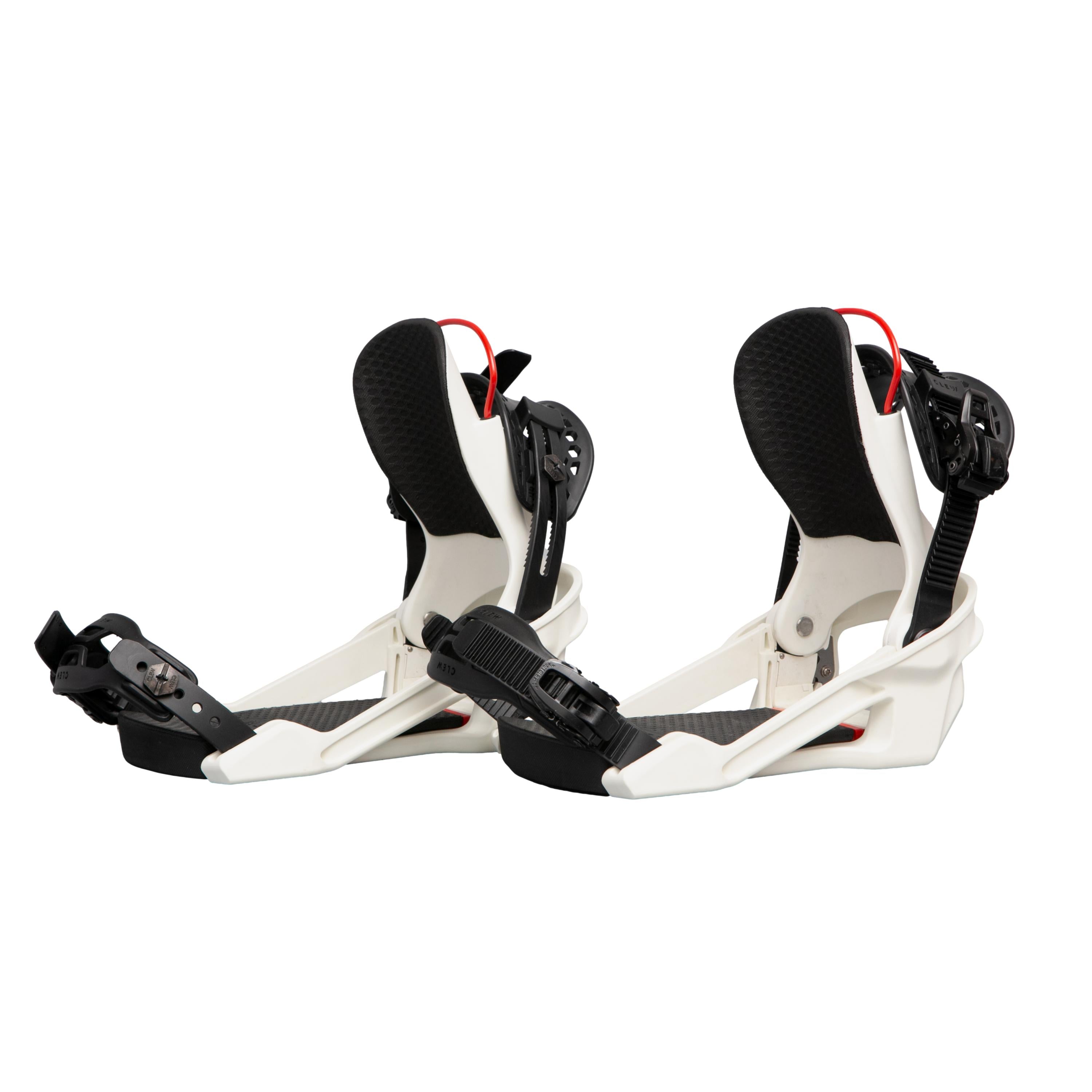 Binding Unissex Snowboard Clew Preto e Branco - Tamanho M