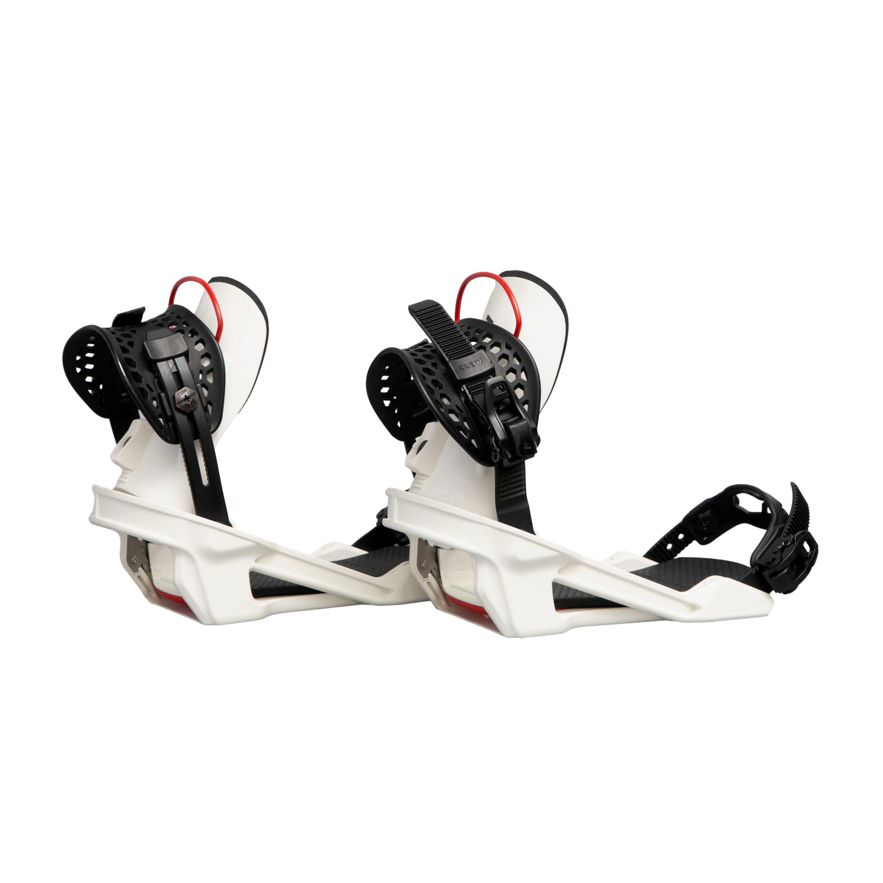 Binding Unissex Snowboard Clew Preto e Branco - Tamanho M