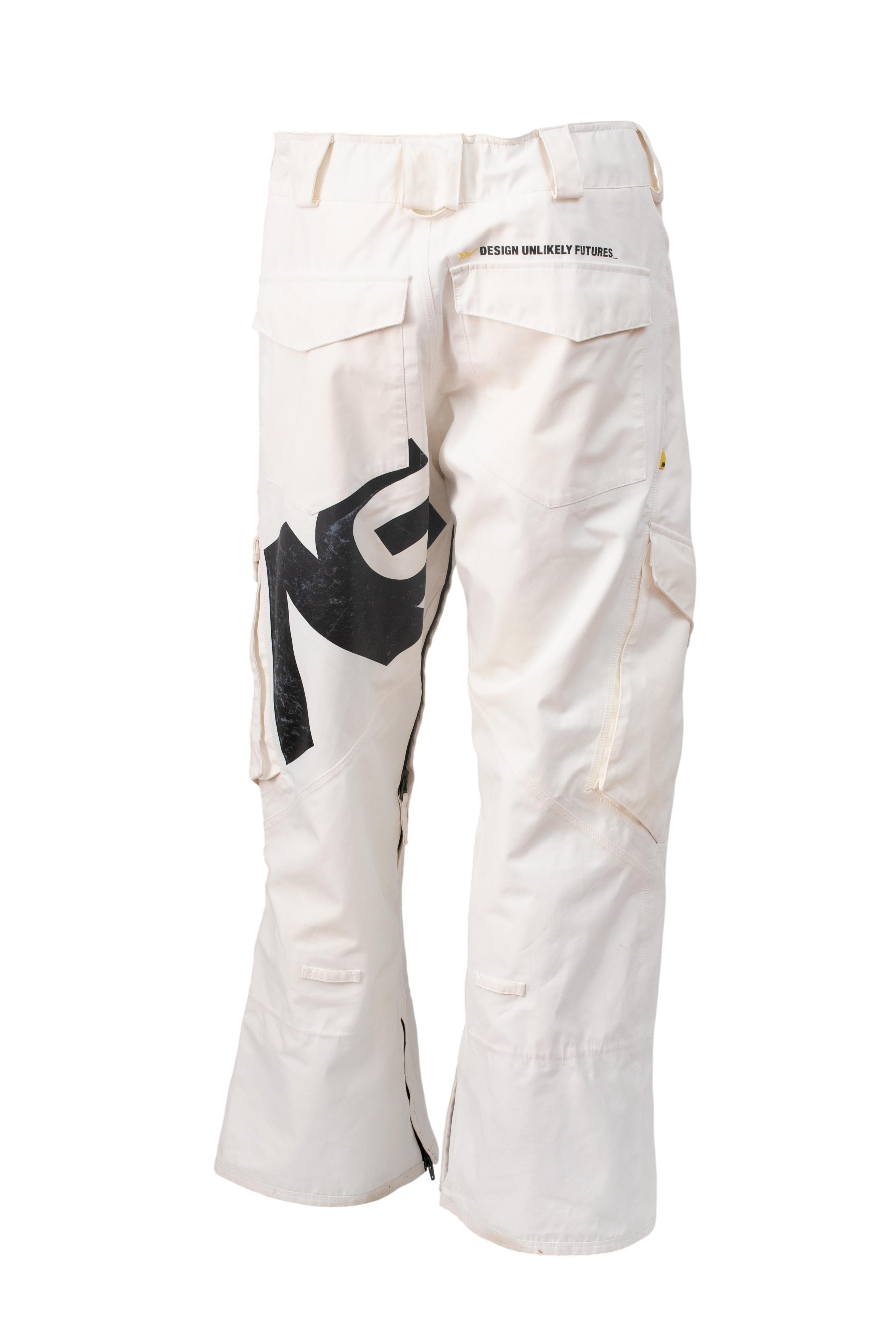 Calça Feminina Snowboard Analog Branca - Tamanho M