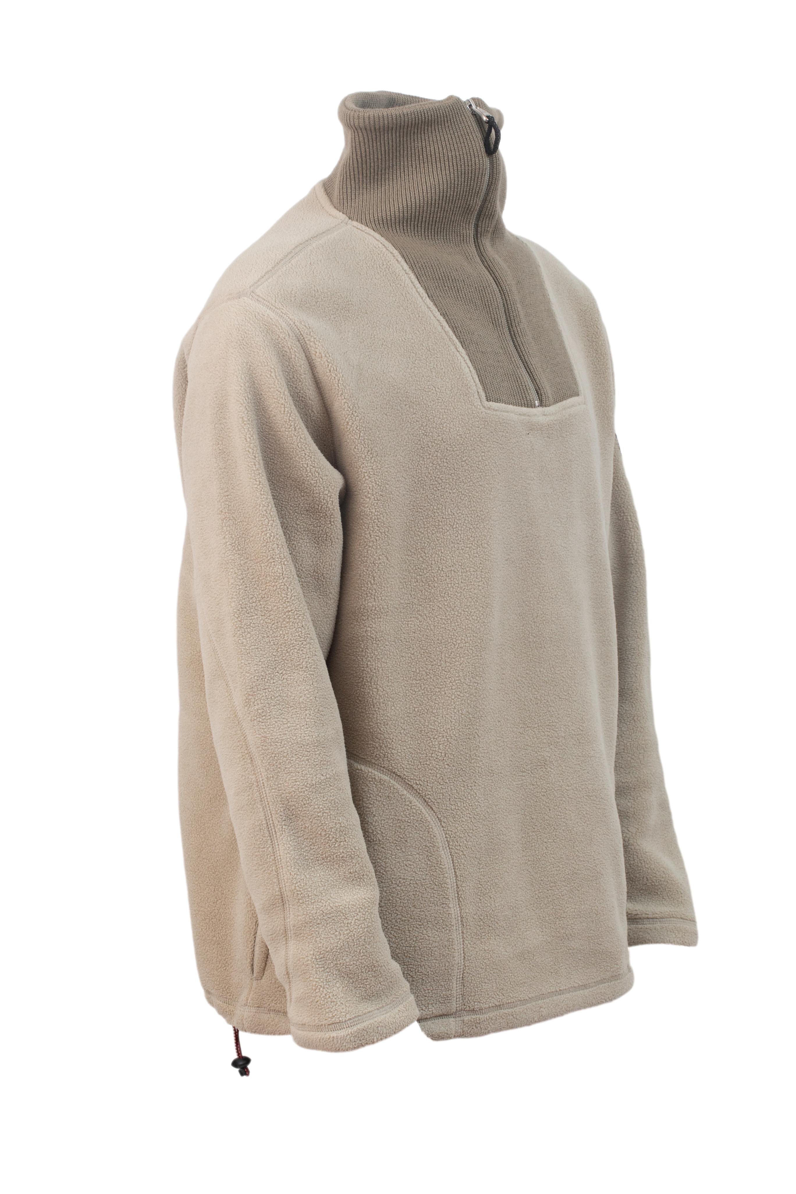 Casaco Masculino Fleece Bogner Fire + Ice Bege - Tamanho G