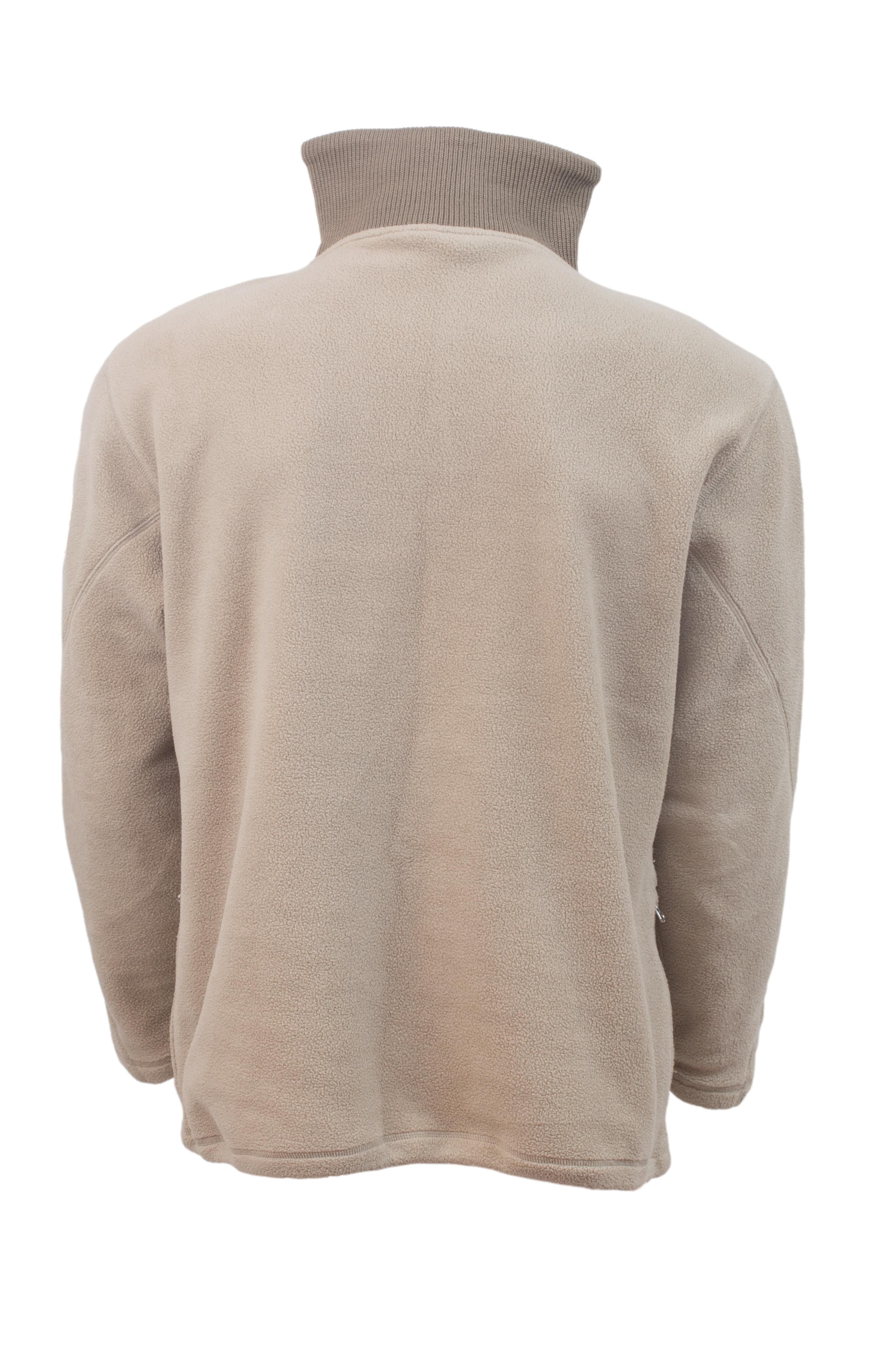 Casaco Masculino Fleece Bogner Fire + Ice Bege - Tamanho G