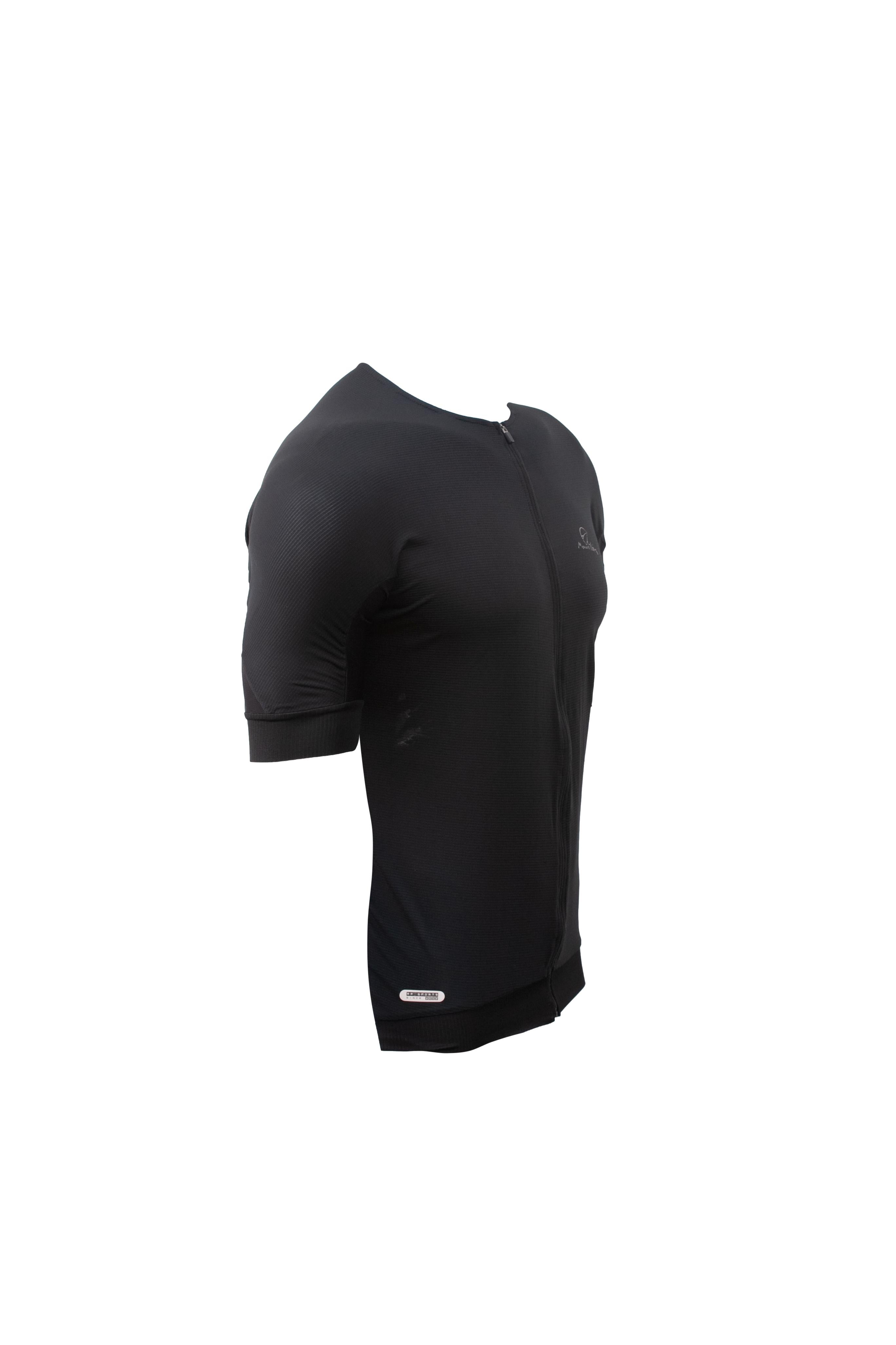 Camiseta Masculina de Ciclismo Mauro Ribeiro Tecno Black - Tamanho G