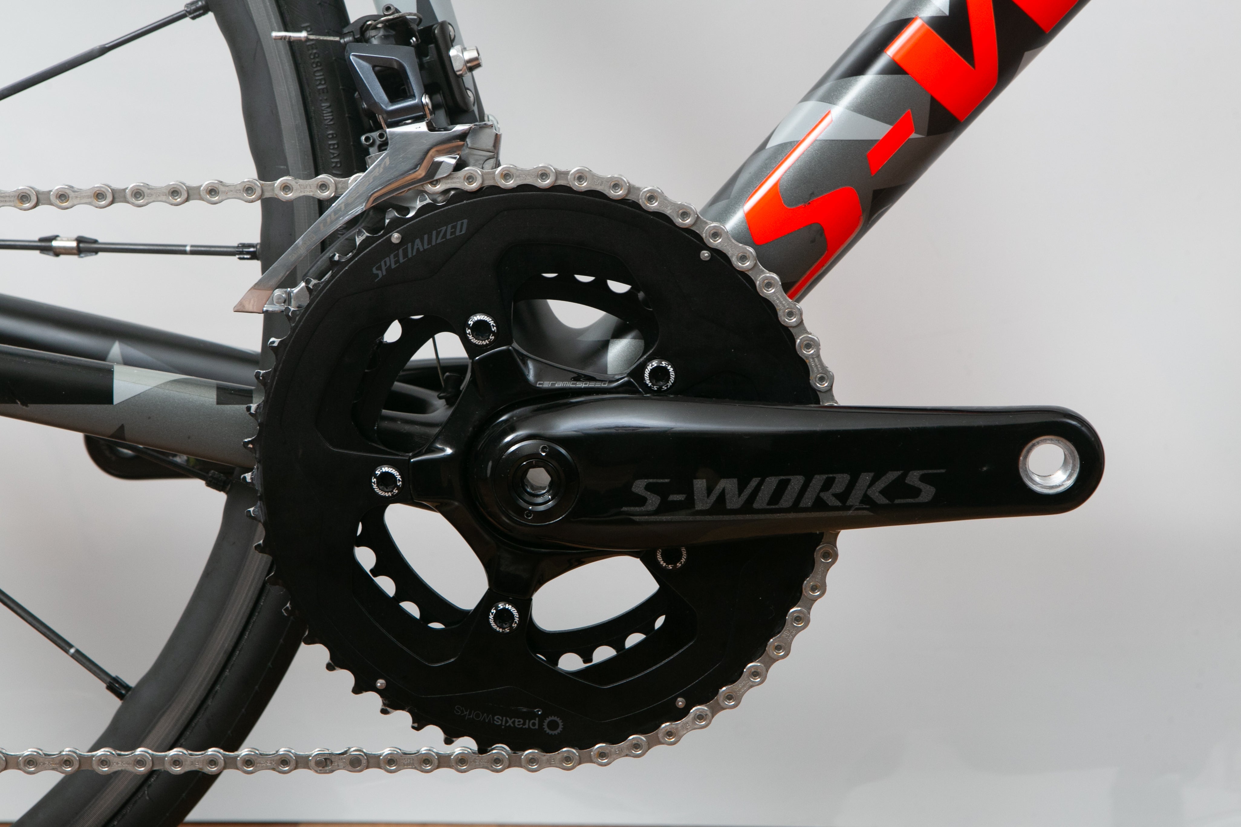 Bicicleta Tarmac Specialized S-Works Camuflada - 56cm