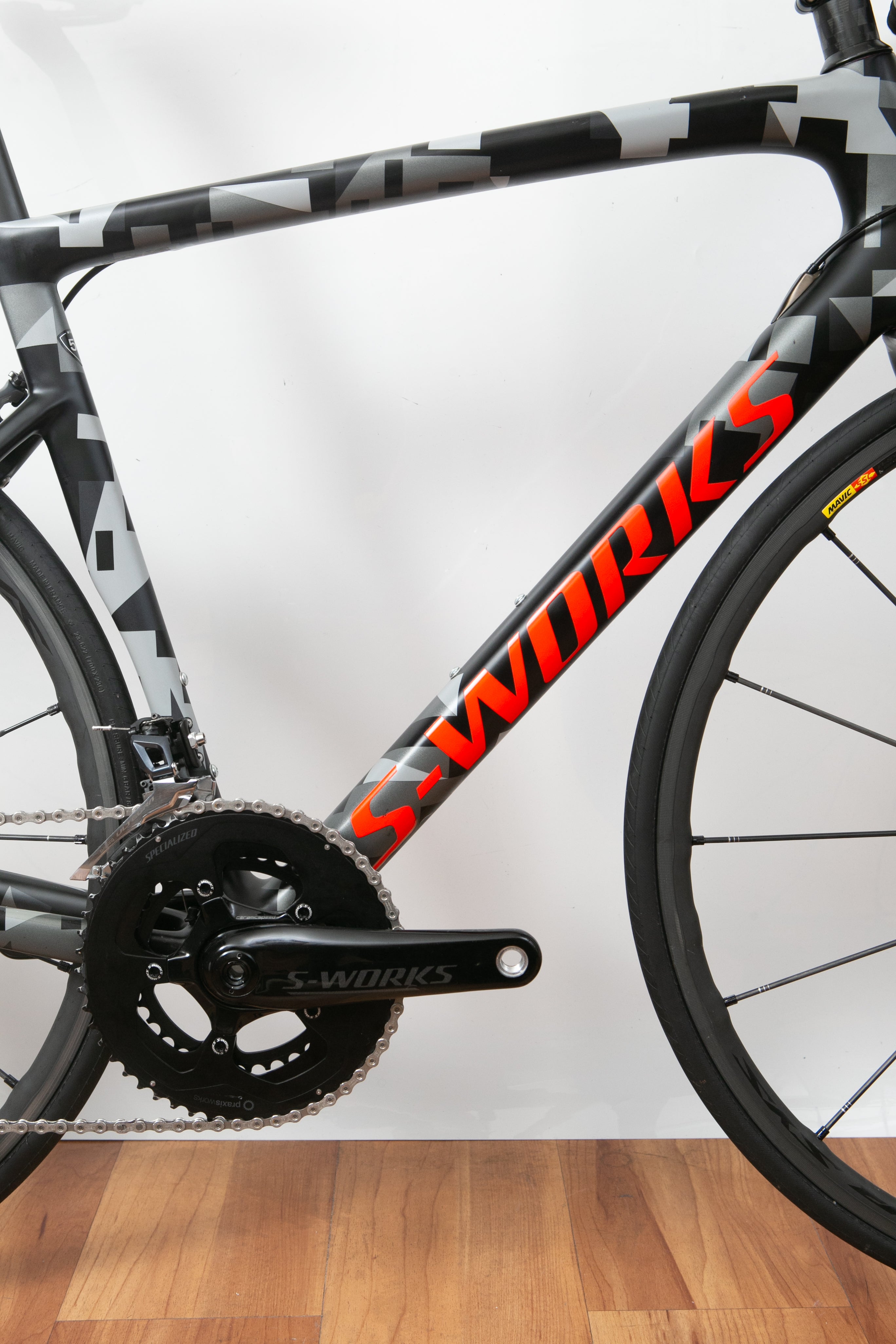Bicicleta Tarmac Specialized S-Works Camuflada - 56cm
