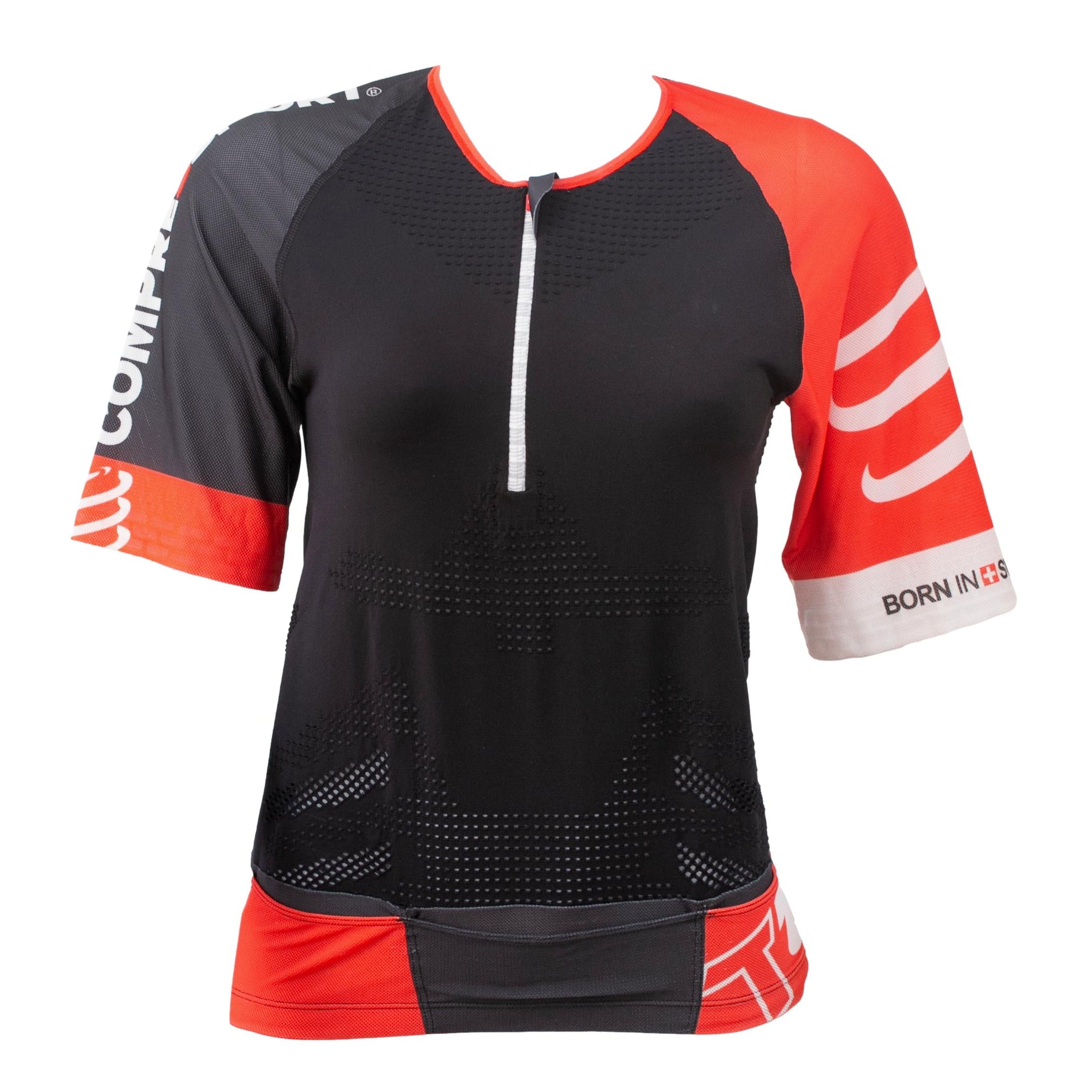 Jersey Masculina De Compressão Ciclismo/ Triathlon TR3 Aero Top Compressport Unissex - Tamanho M