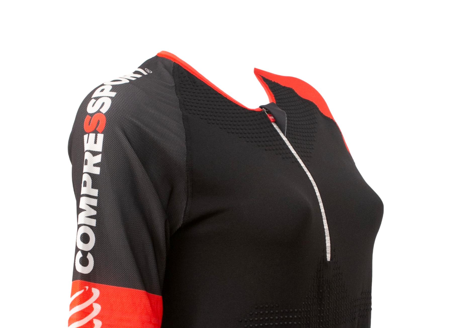 Jersey Masculina De Compressão Ciclismo/ Triathlon TR3 Aero Top Compressport Unissex - Tamanho M