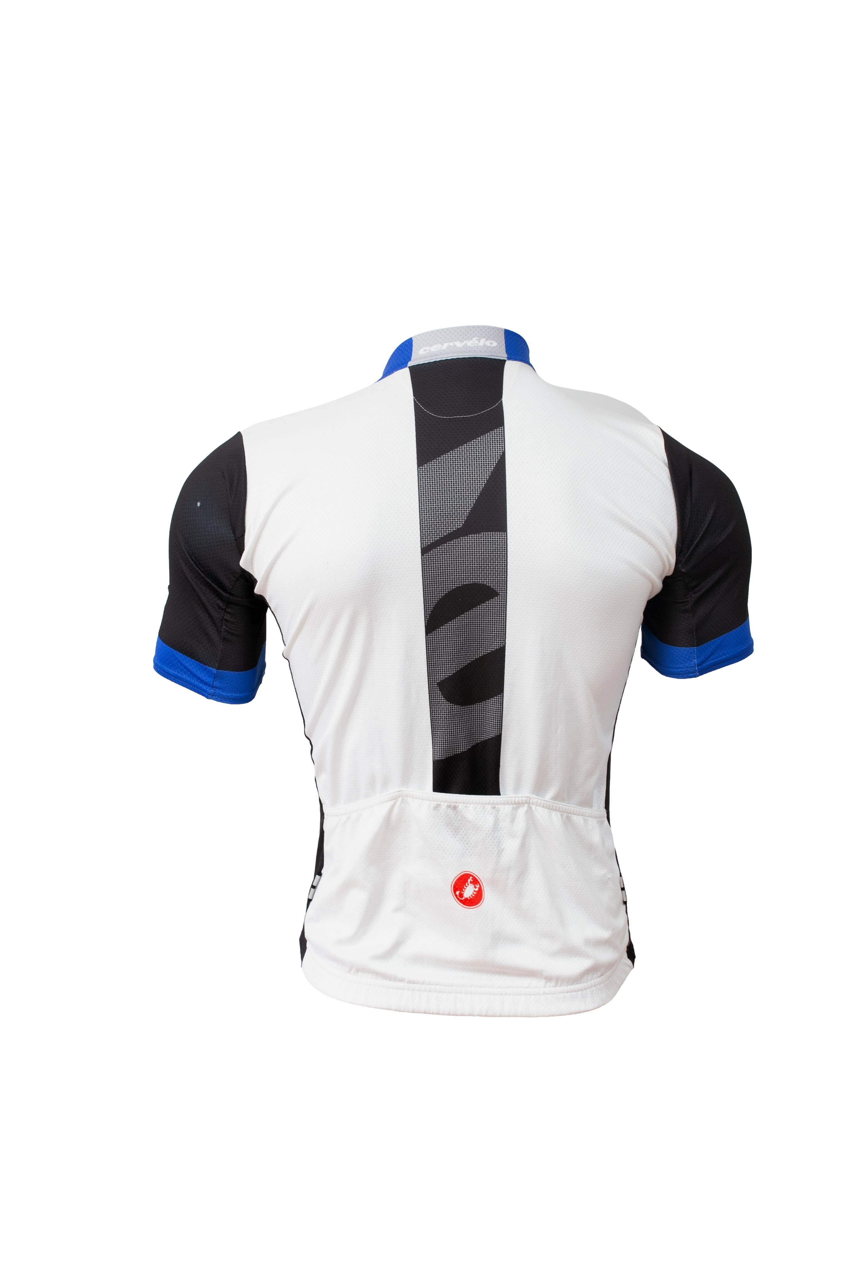Jersey Masculina Ciclismo Castelli Cervélo Preto/Azul - Tamanho M