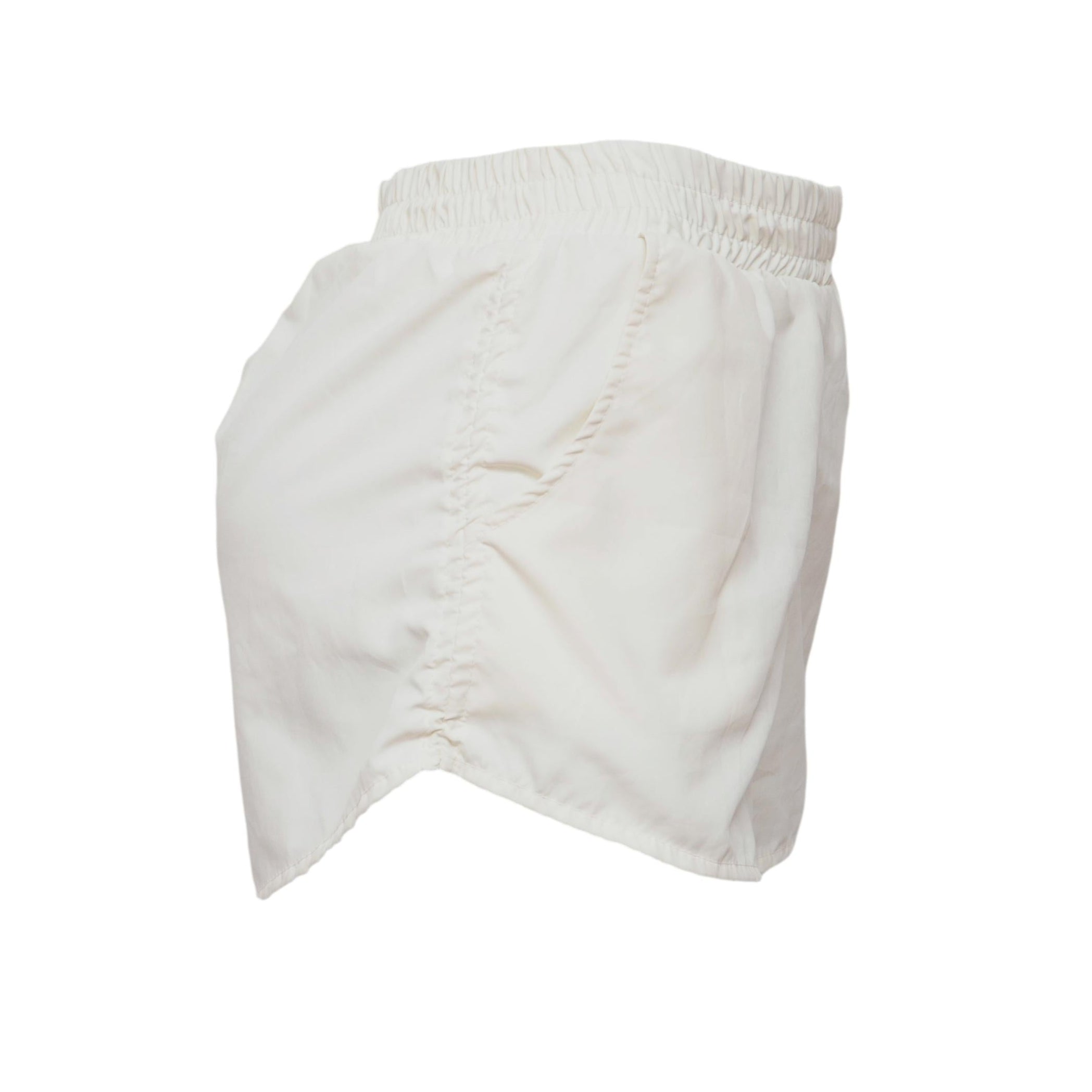 Shorts Feminino Corrida Go Be Off White - Tamanho S