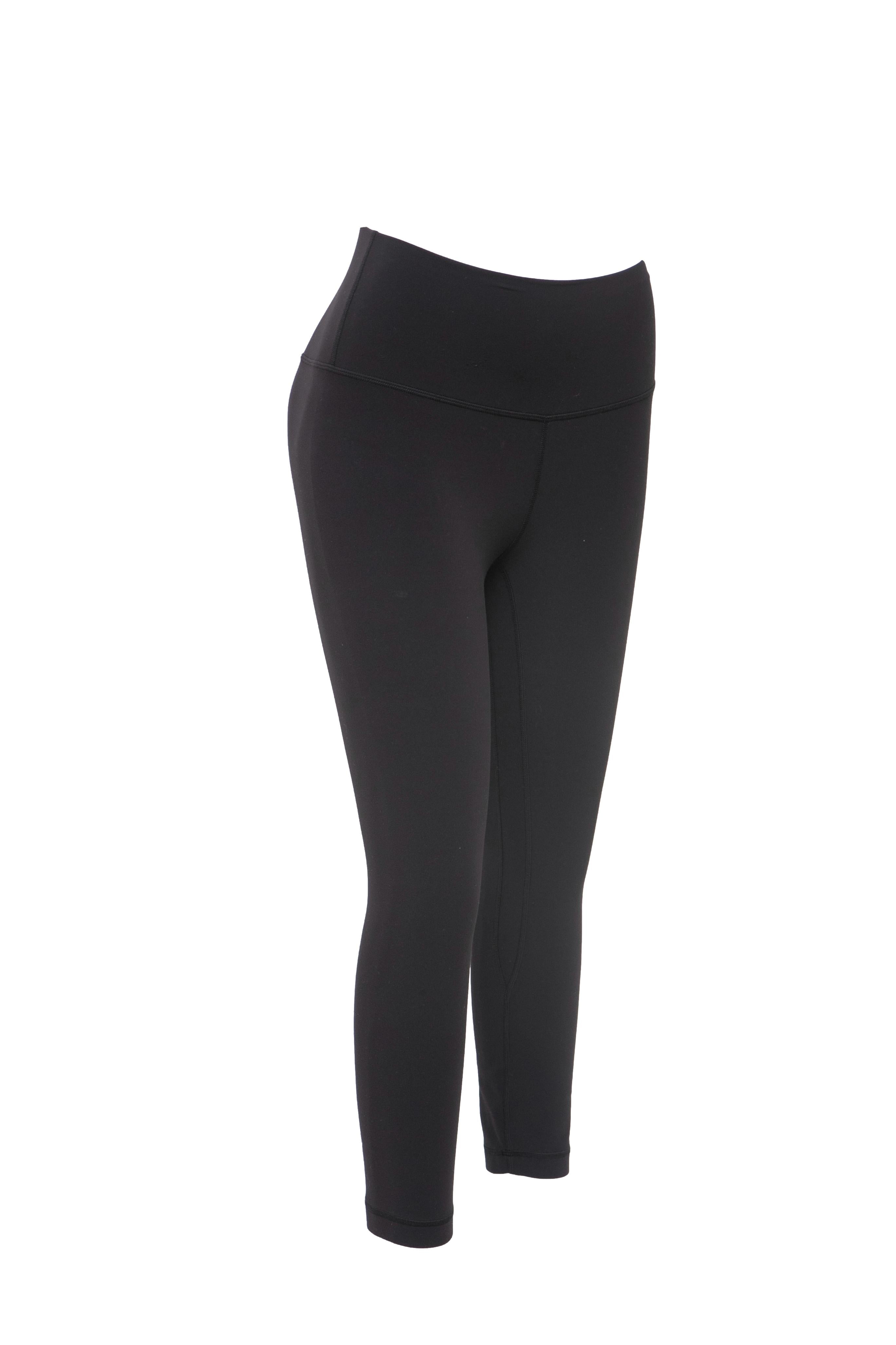 Calça Leggin Feminina	Yoga/Academia Lulu Lemon Preta - Tamanho S