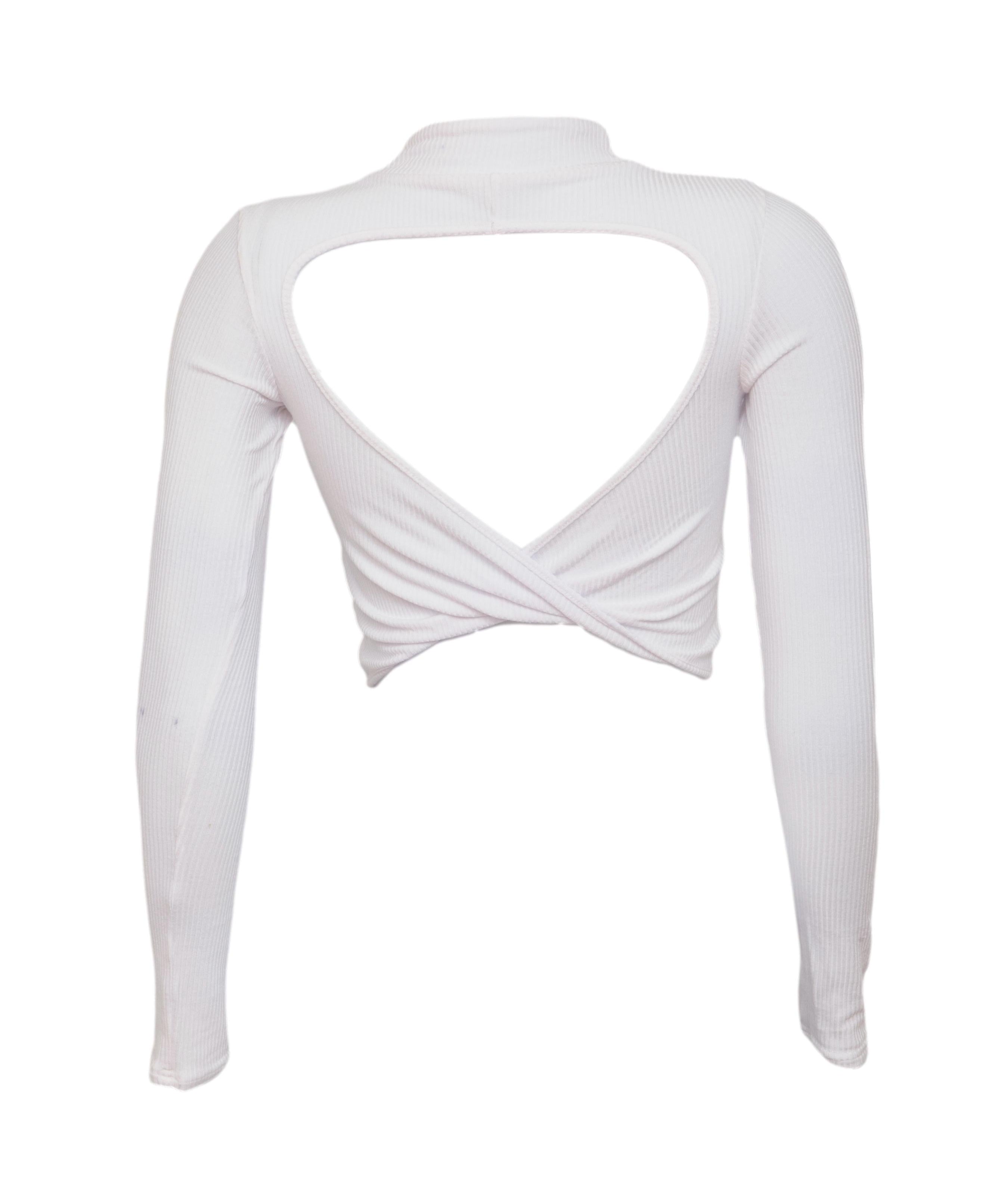 Blusa Feminina Yoga/Academia Alo Branca - Tamanho S
