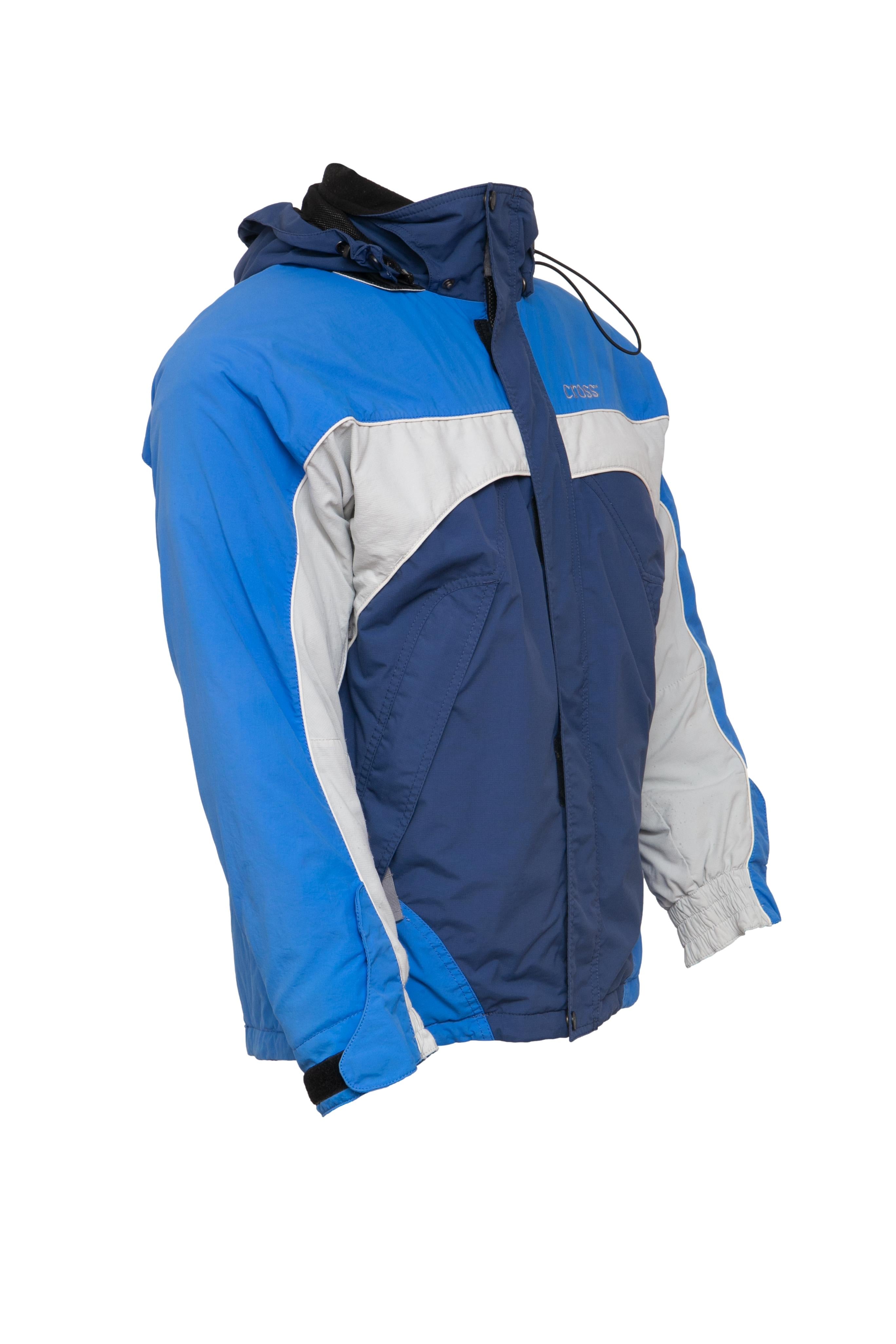 Casaco Masculino Ski Cross Azul - Tamanho S