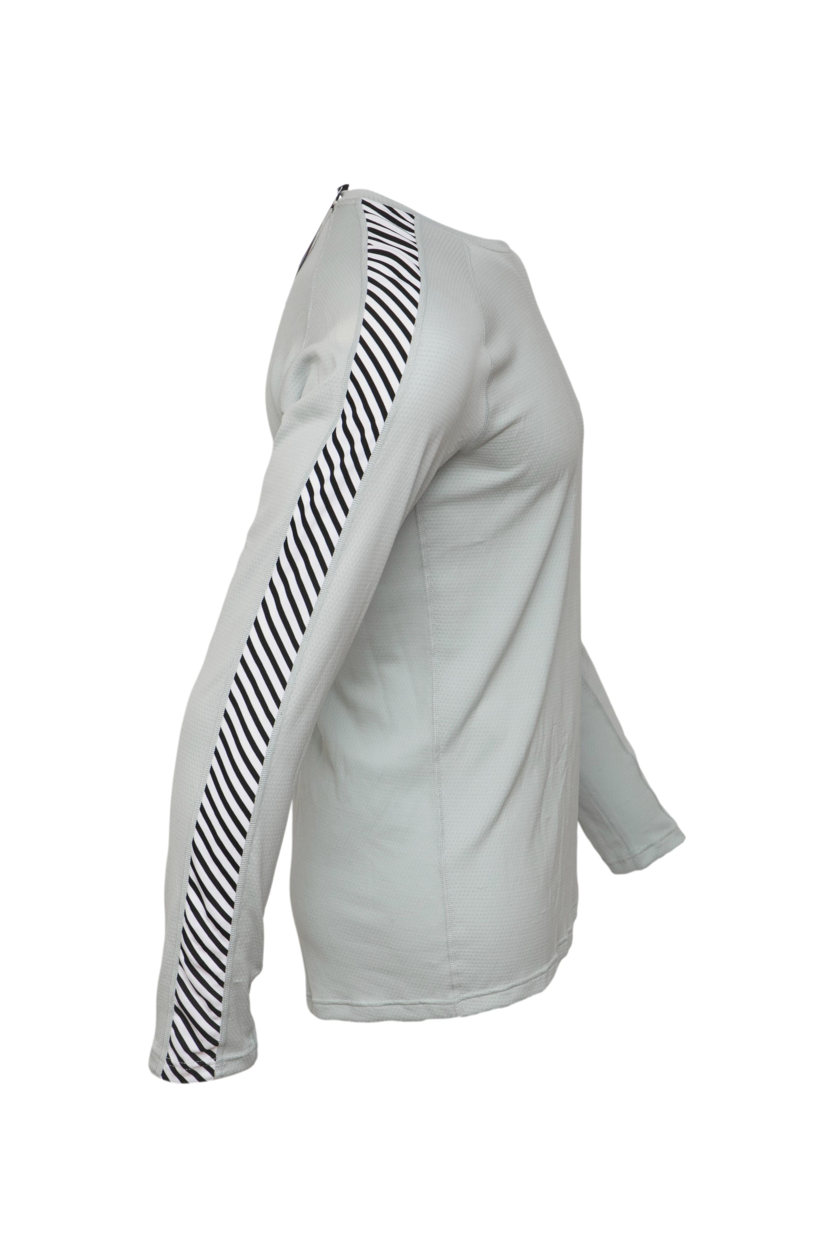 Camiseta Masculina Segunda Pele Diversos Esportes Helly Hansen Cinza Esverdeado