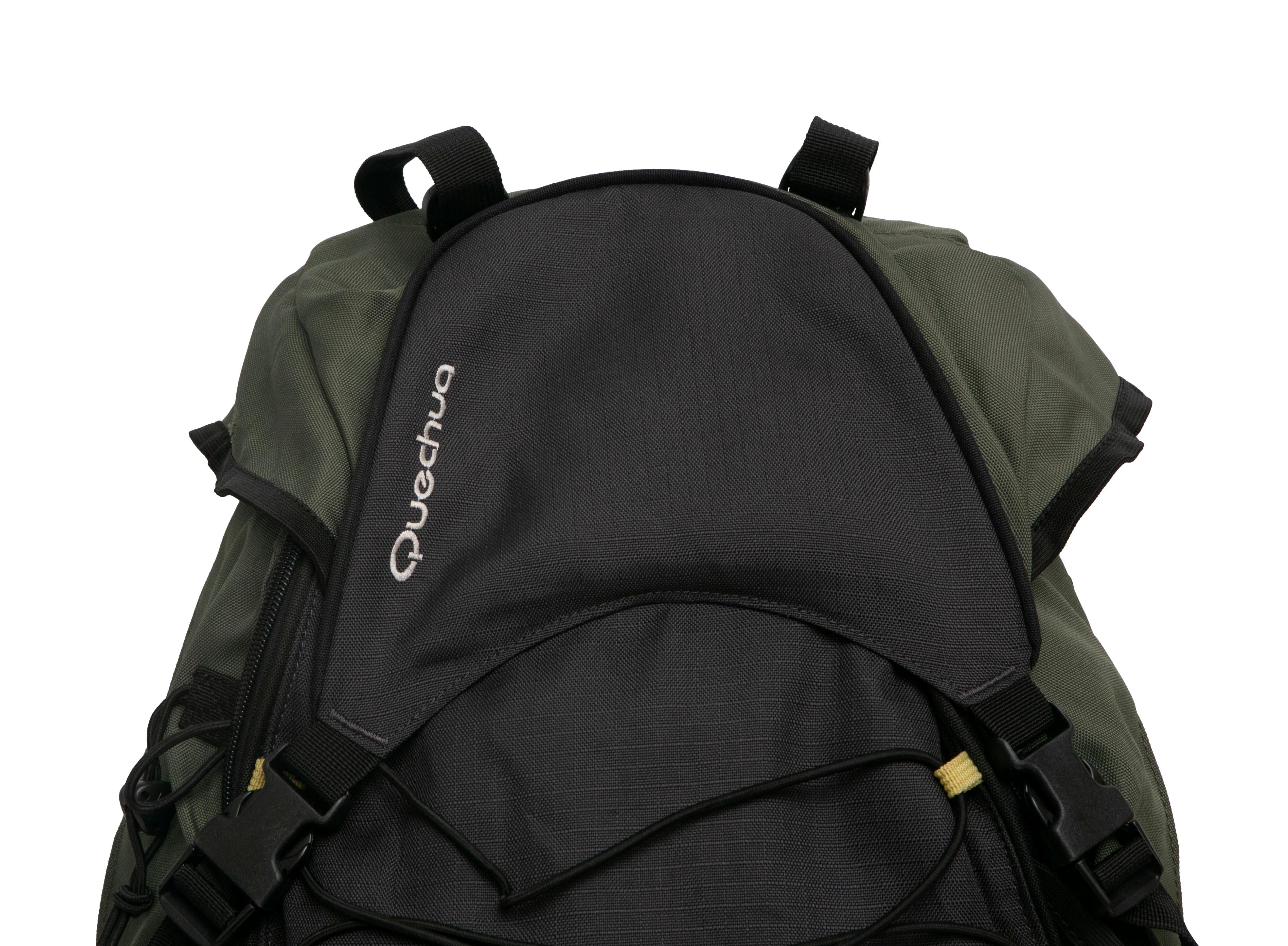 Mochila Unissex Trilha Quechua Forclaz Verde/Preta - Tamanho 50 litros
