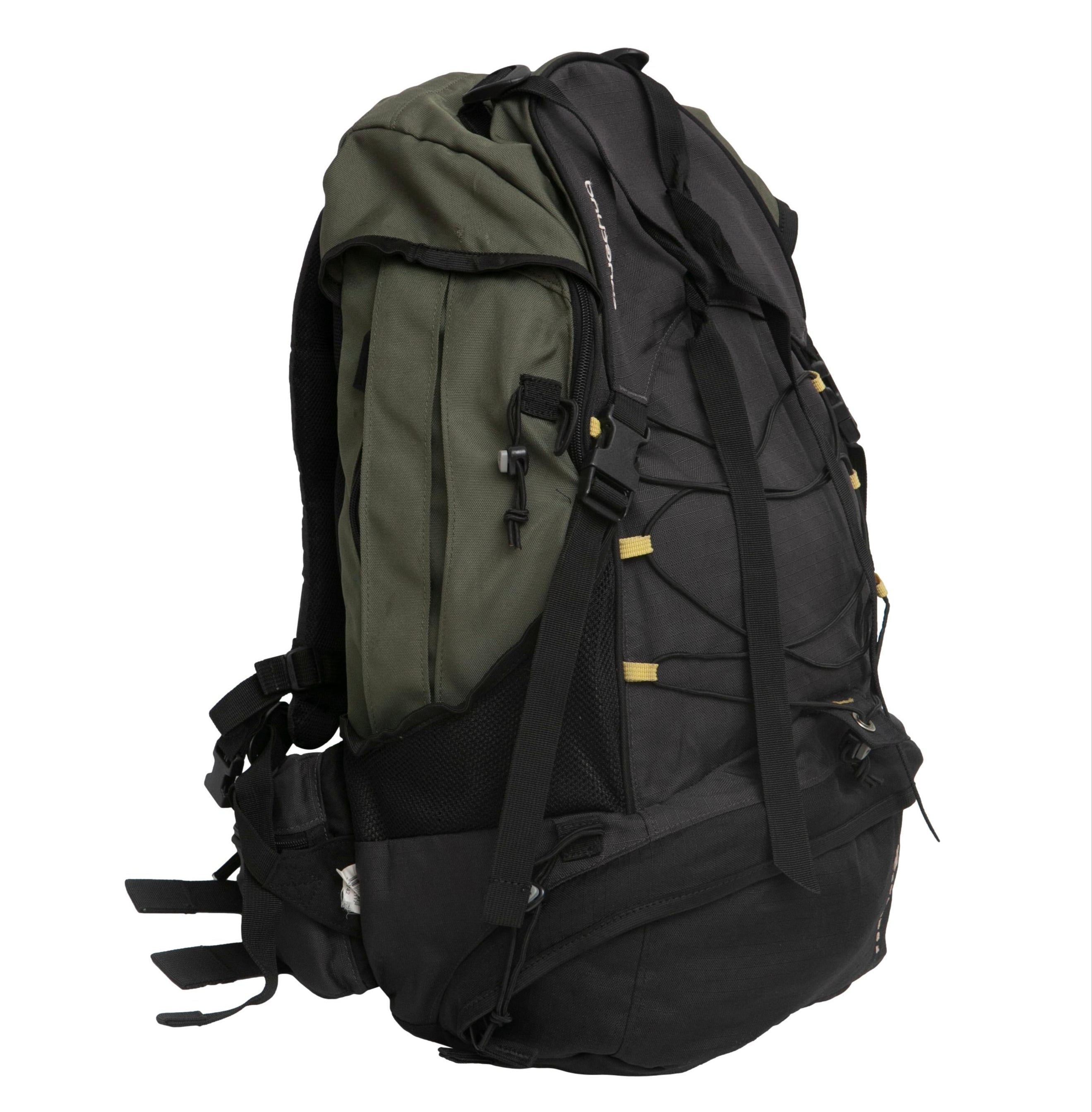 Mochila Unissex Trilha Quechua Forclaz Verde/Preta - Tamanho 50 litros