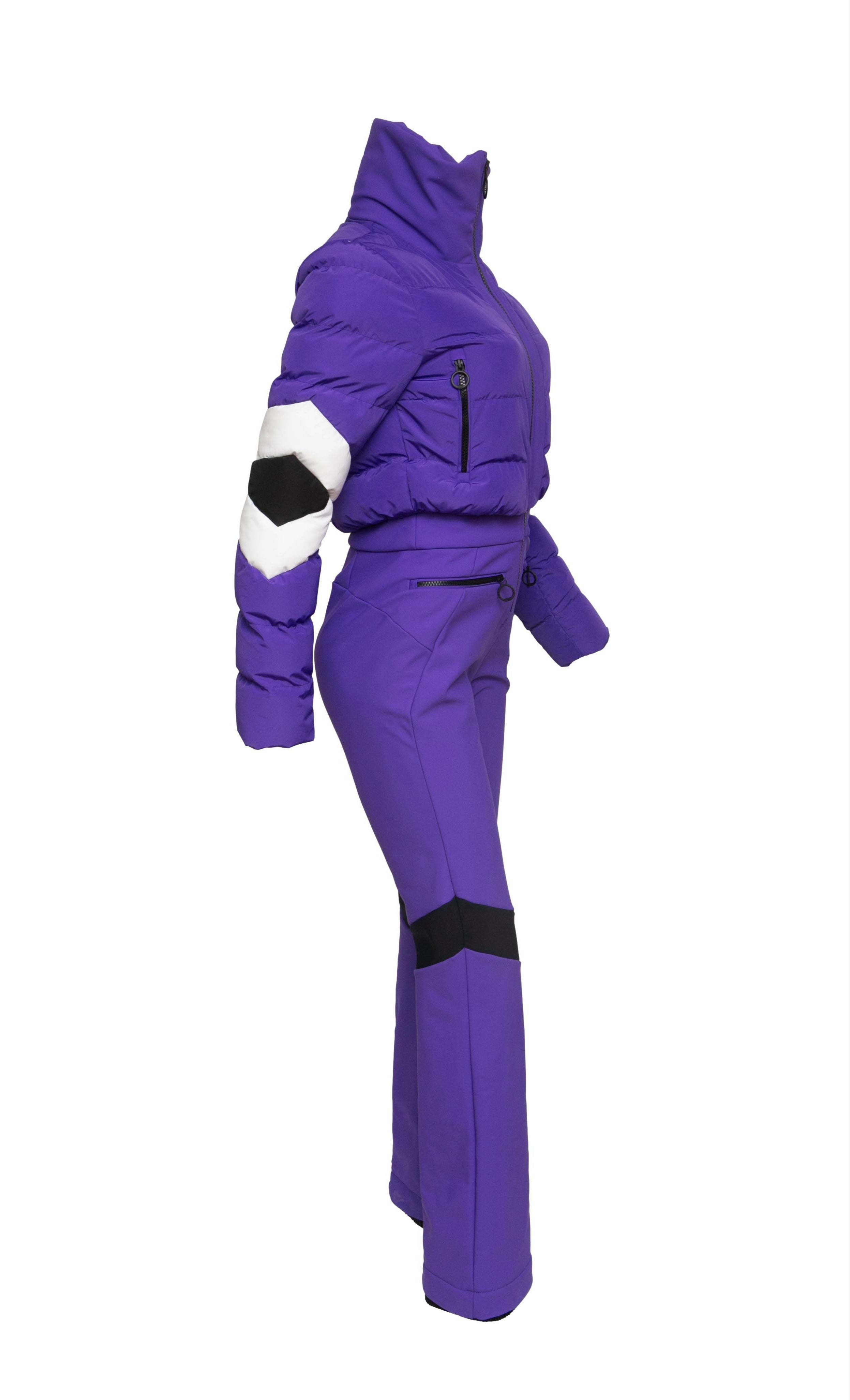 Macacão Feminino Ski Fusalp Clarisse Roxo - Tamanho 38