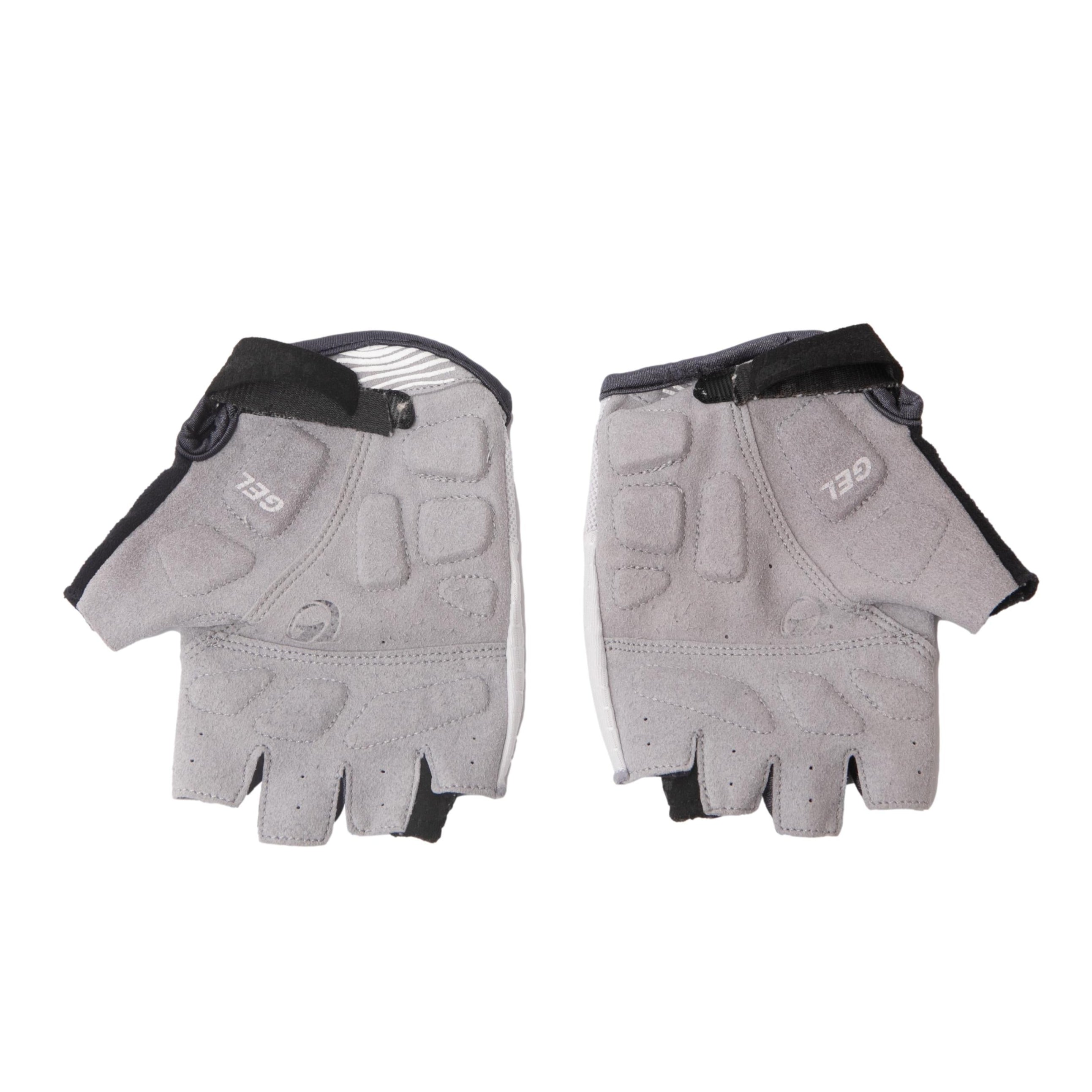 Luva Feminina Ciclismo Pearl Izumi Elite Cinza/Branco/Preto - Tamanho M