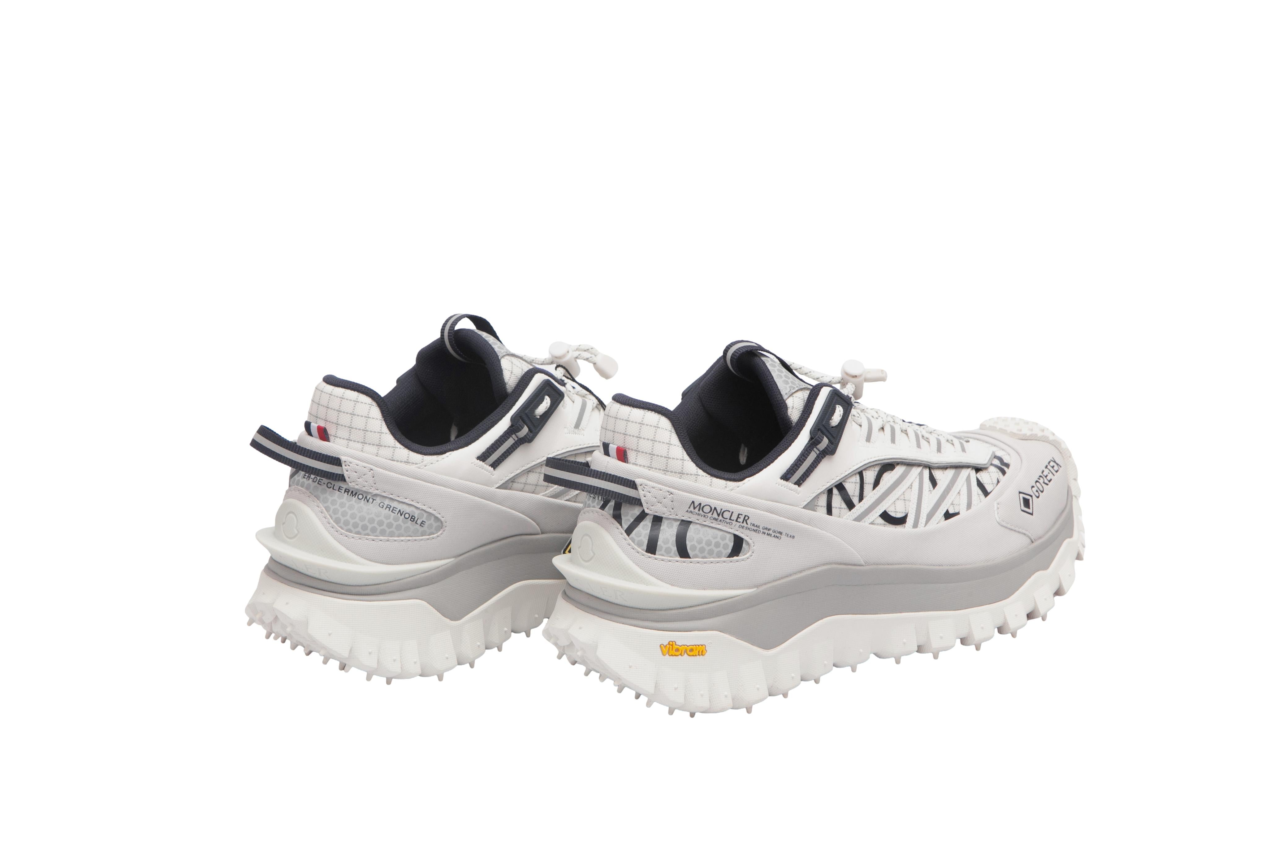 Tênis Unissex Moncler Vibram Megagrip Cinza/ Branco - Tamanho 41